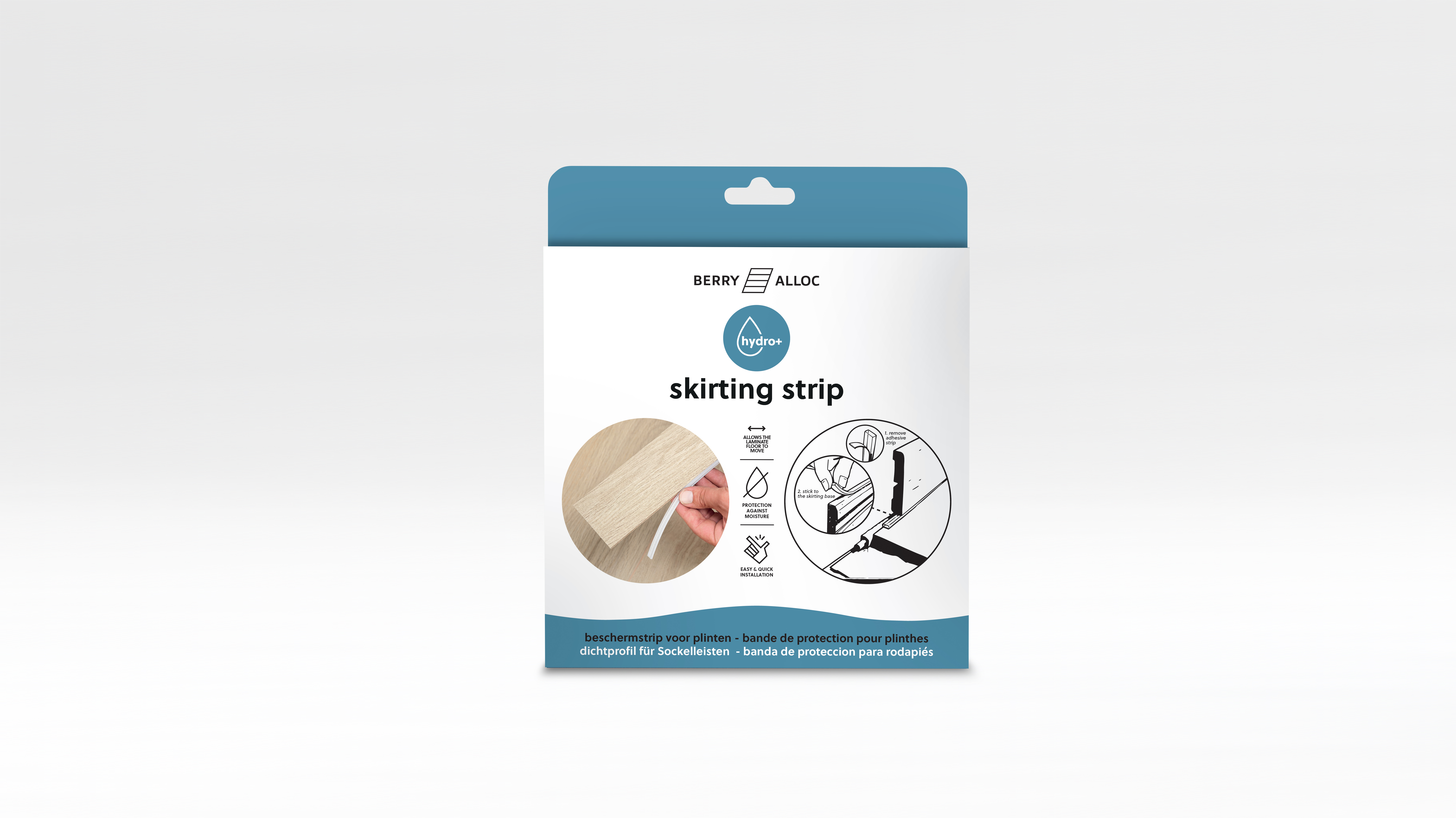 Protection plinthe HYDRO+ Pour parquet stratifié