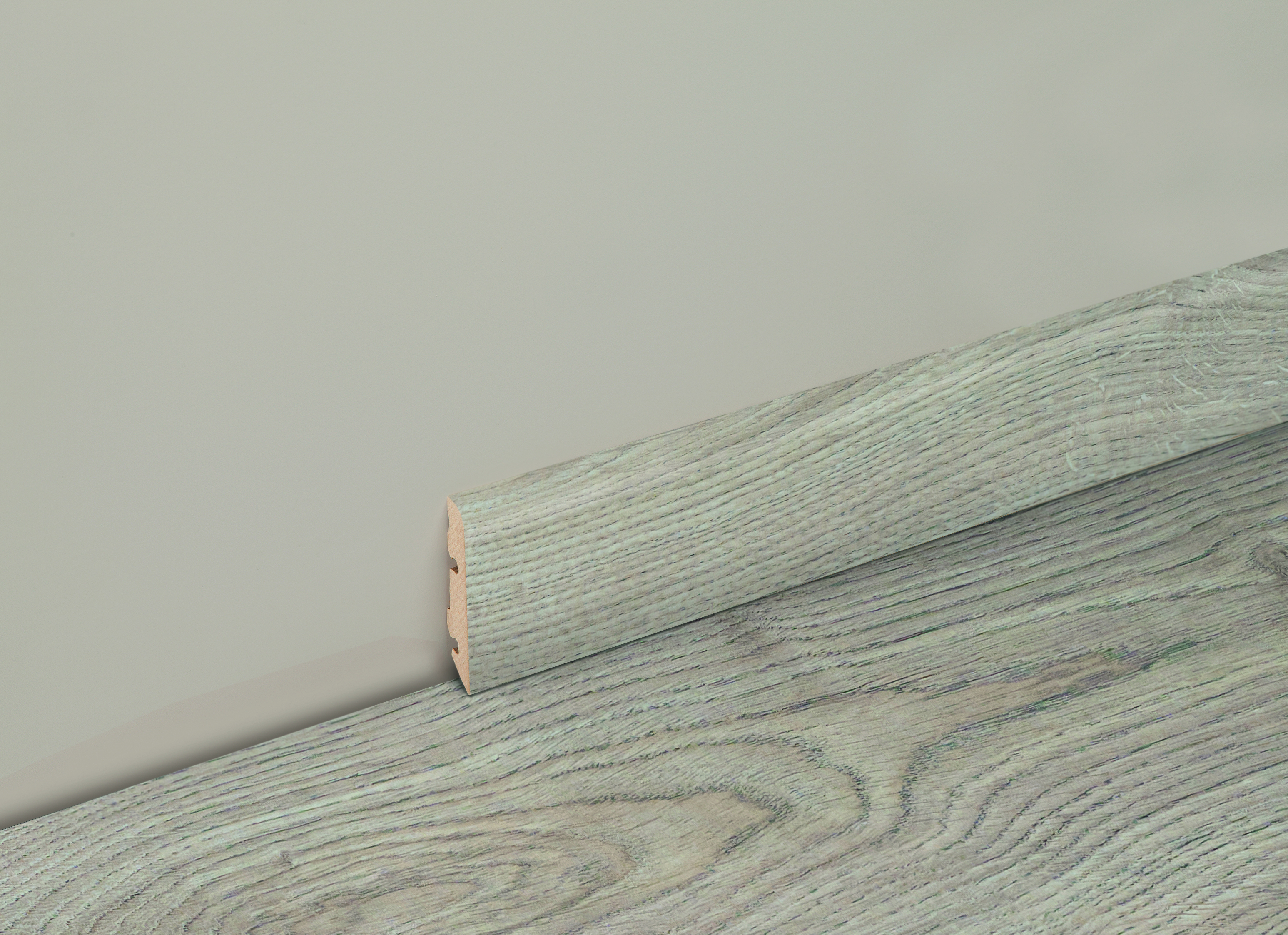 Plinthe 60 Dune Oak 2,4M Sol haute pression 2400x12x60mm - 9,6M2/