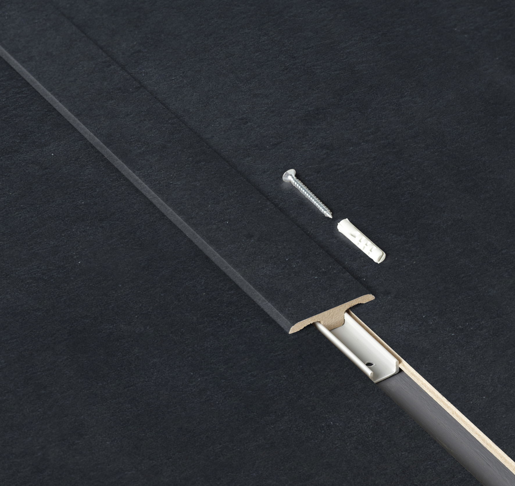 Barre jonction Blackstone 2,4M Pour sol haute pression 2400x44x11mm