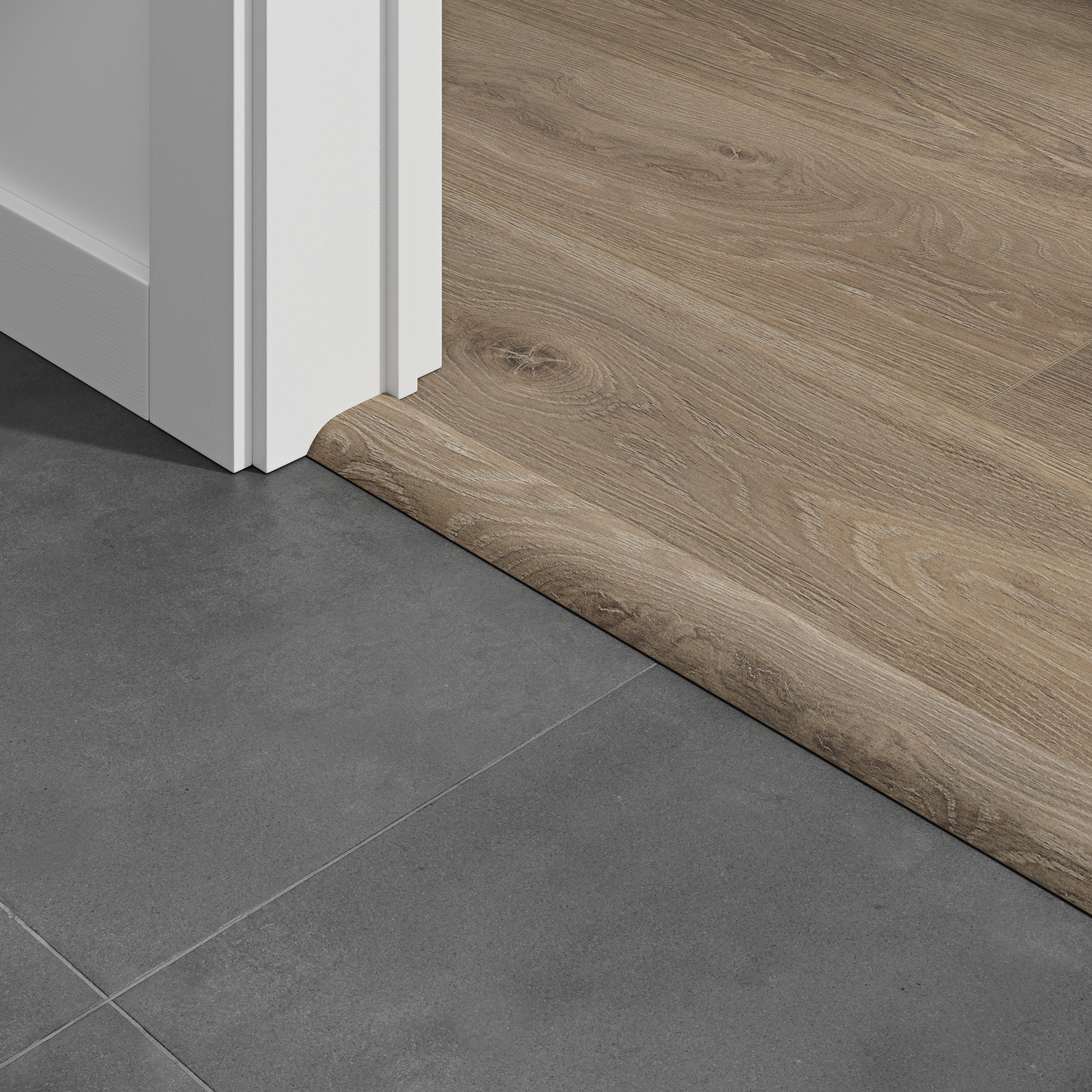 Barre seuil Bloom Light Brown 1M Pour parquet stratifié 1000x45x12mm