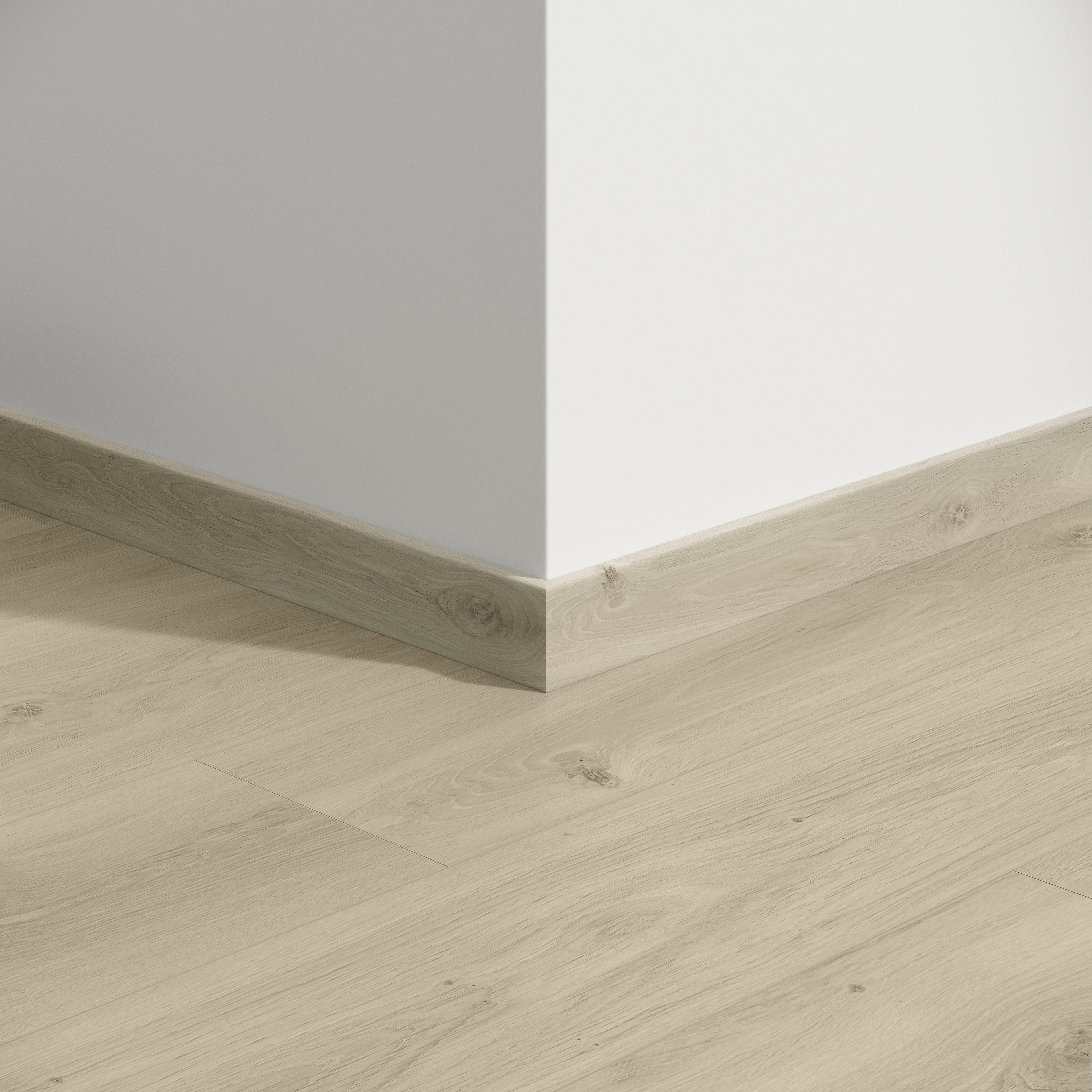 Plinthe 60 Bloom Sand Natural 2,4M Parquet stratifié 2400x12x60mm - 9,6M2/P