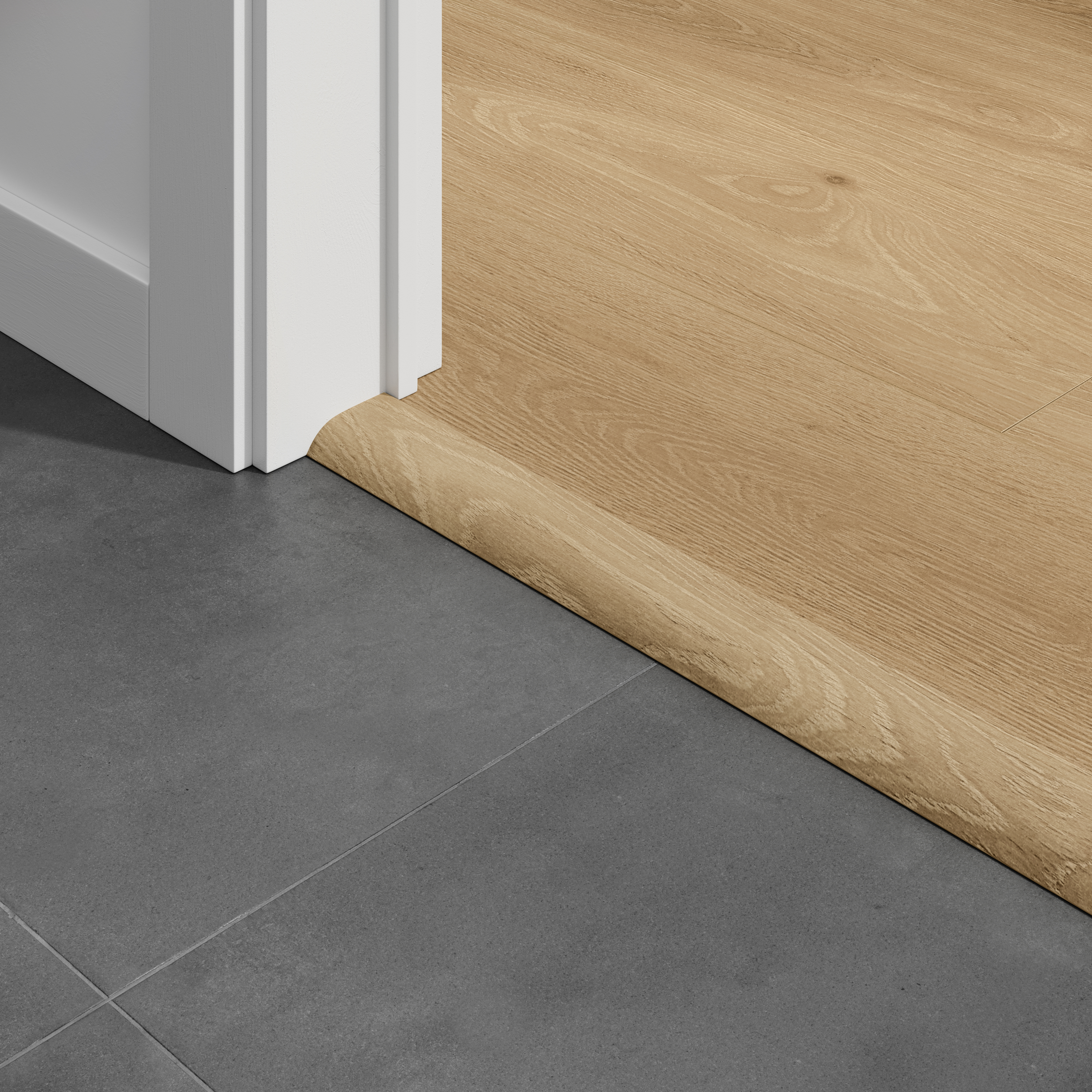 Barre seuil Bloom Warm Natural 1M Pour parquet stratifié 1000x45x12mm