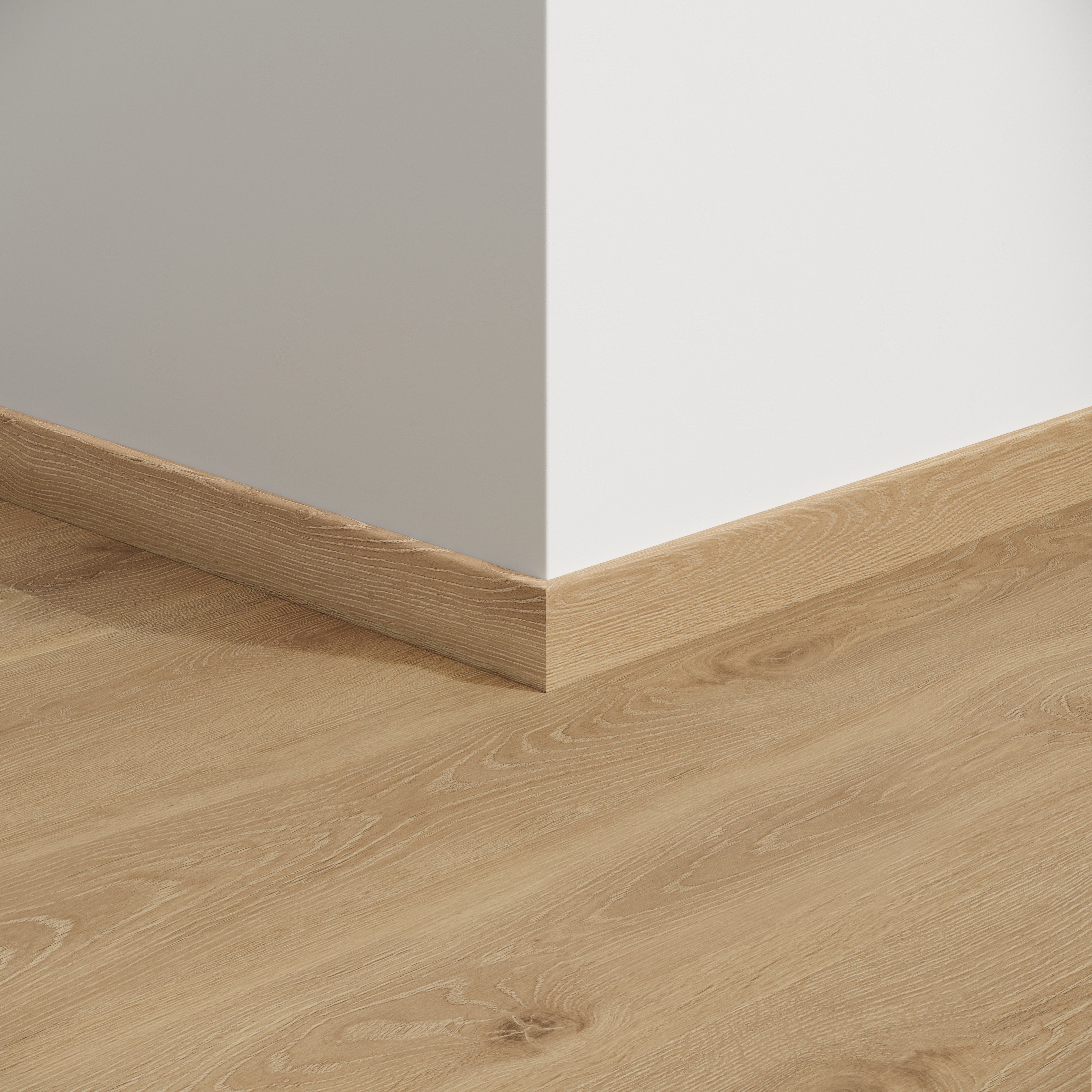 Plinthe 60 Bloom Warm Natural 2,4M Parquet stratifié 2400x12x60mm - 9,6M2/P