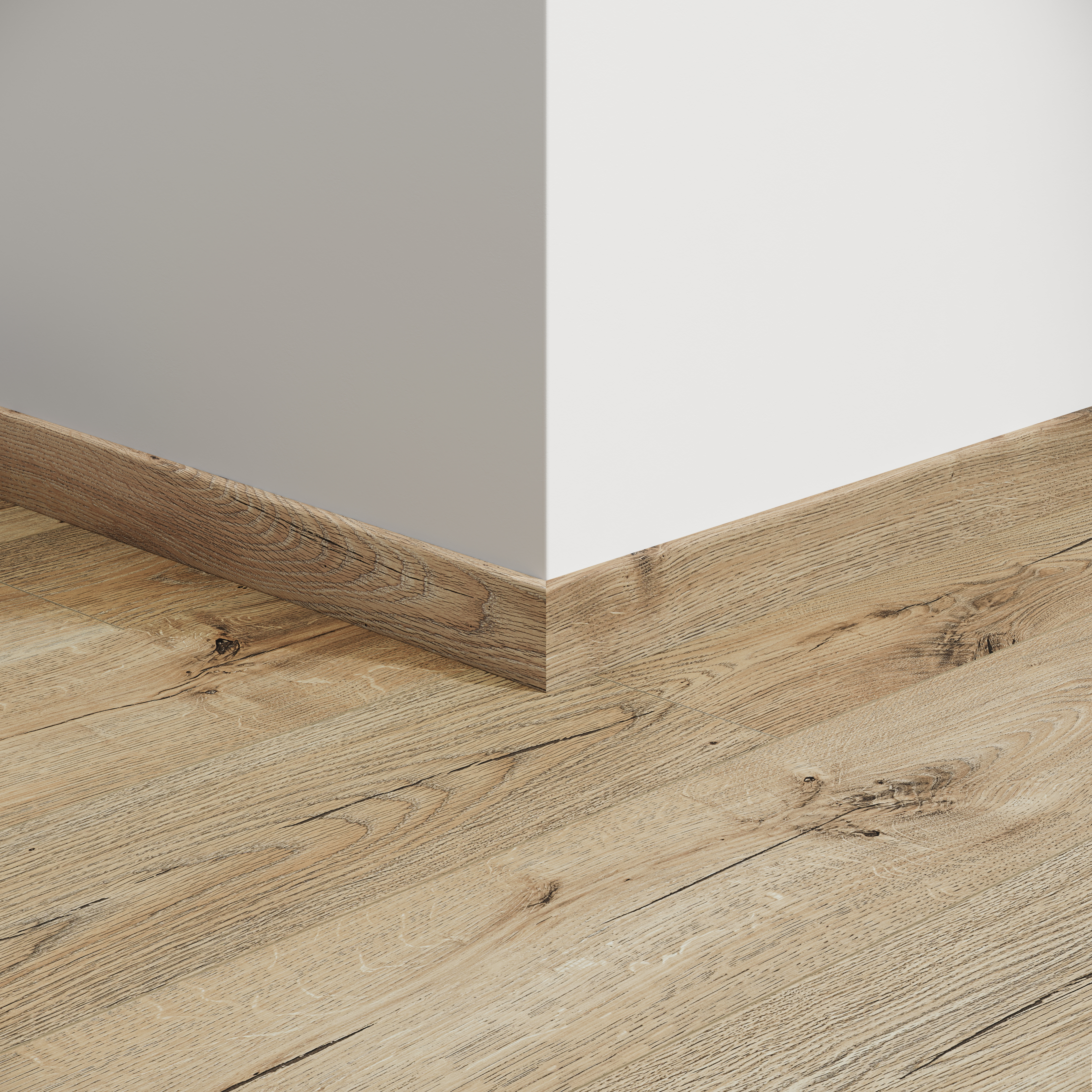 Plinthe 60 Canyon Natural 2,4M Parquet stratifié 2400x12x60mm - 9,6M2/P