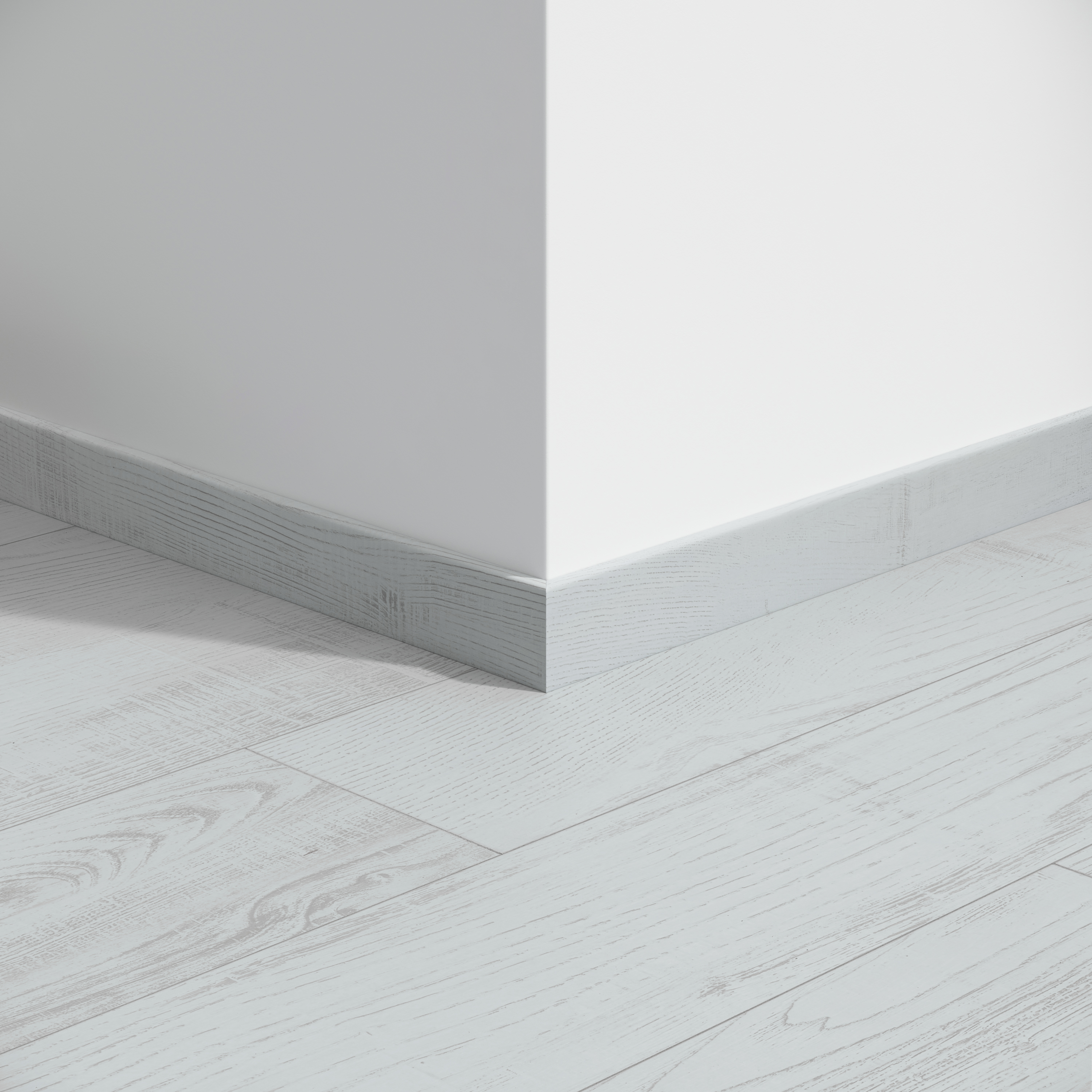 Plinthe 60 Chestnut White 2,4M Parquet stratifié 2400x12x60mm - 9,6M2/P