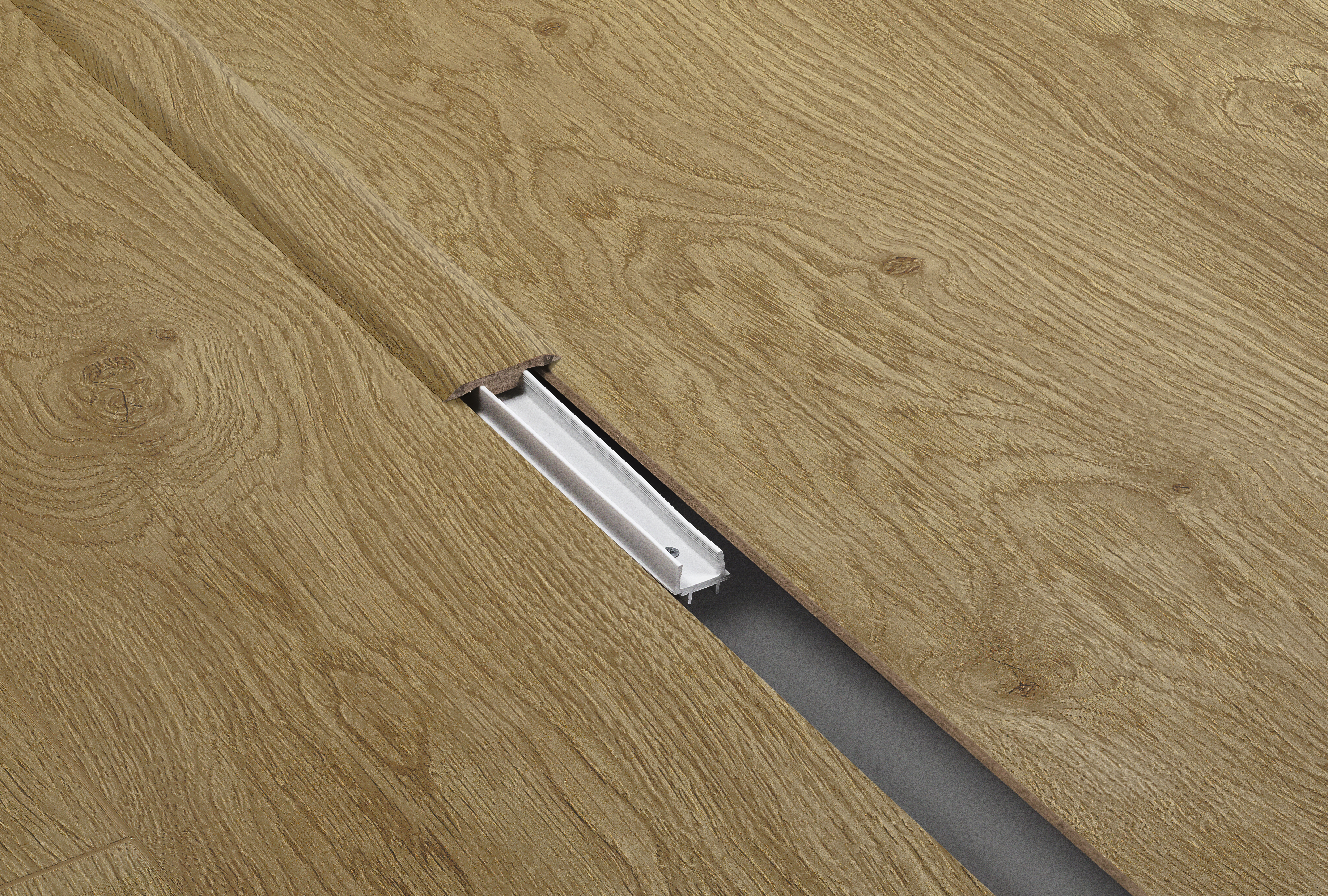 Barre jonction Daisy Oak 1M Pour parquet stratifié 1000x40x8mm