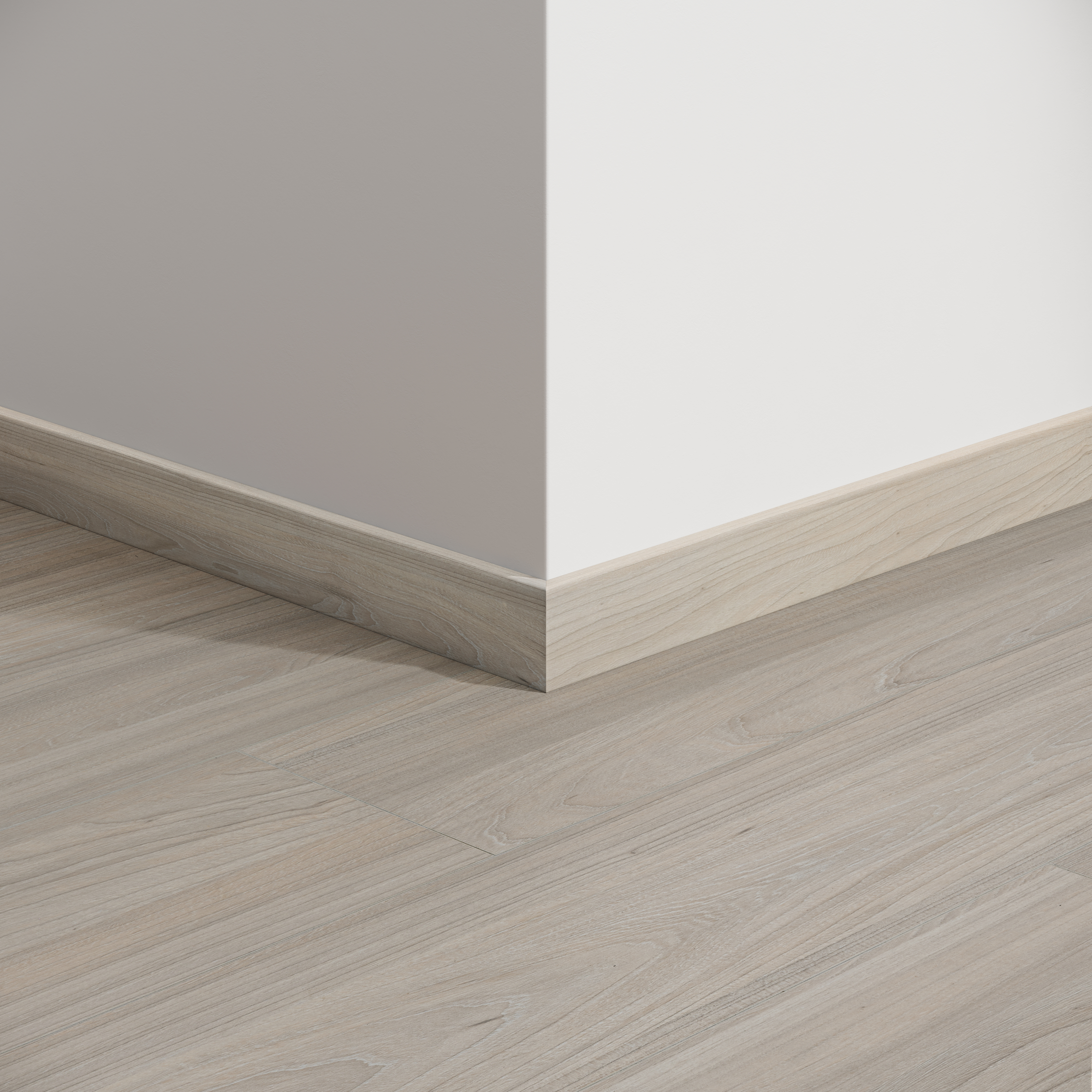 Plinthe 60 Elm Light 2,4M Parquet stratifié 2400x12x60mm - 9,6M2/P