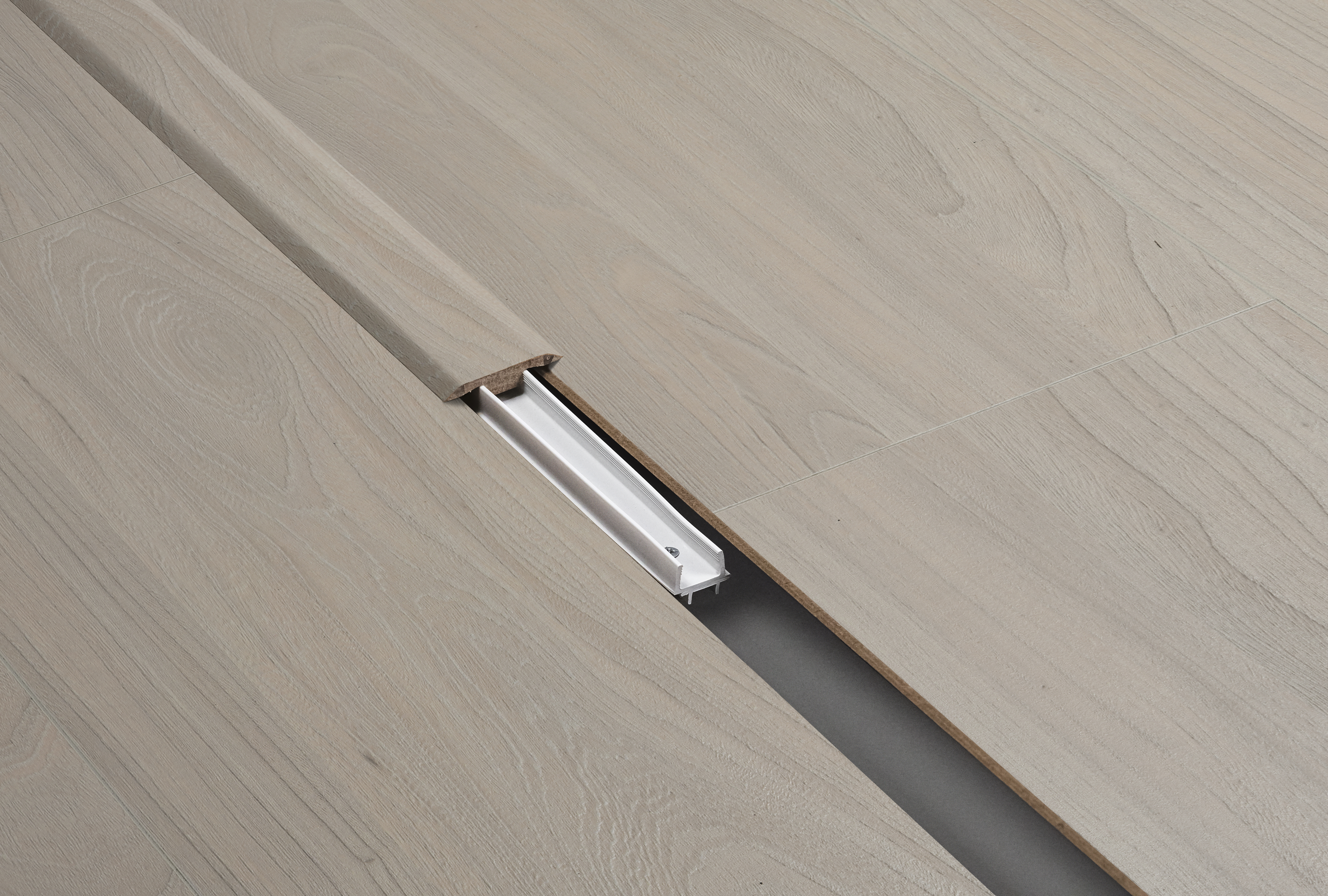 Barre jonction Elm Light 1M Pour parquet stratifié 1000x40x8mm