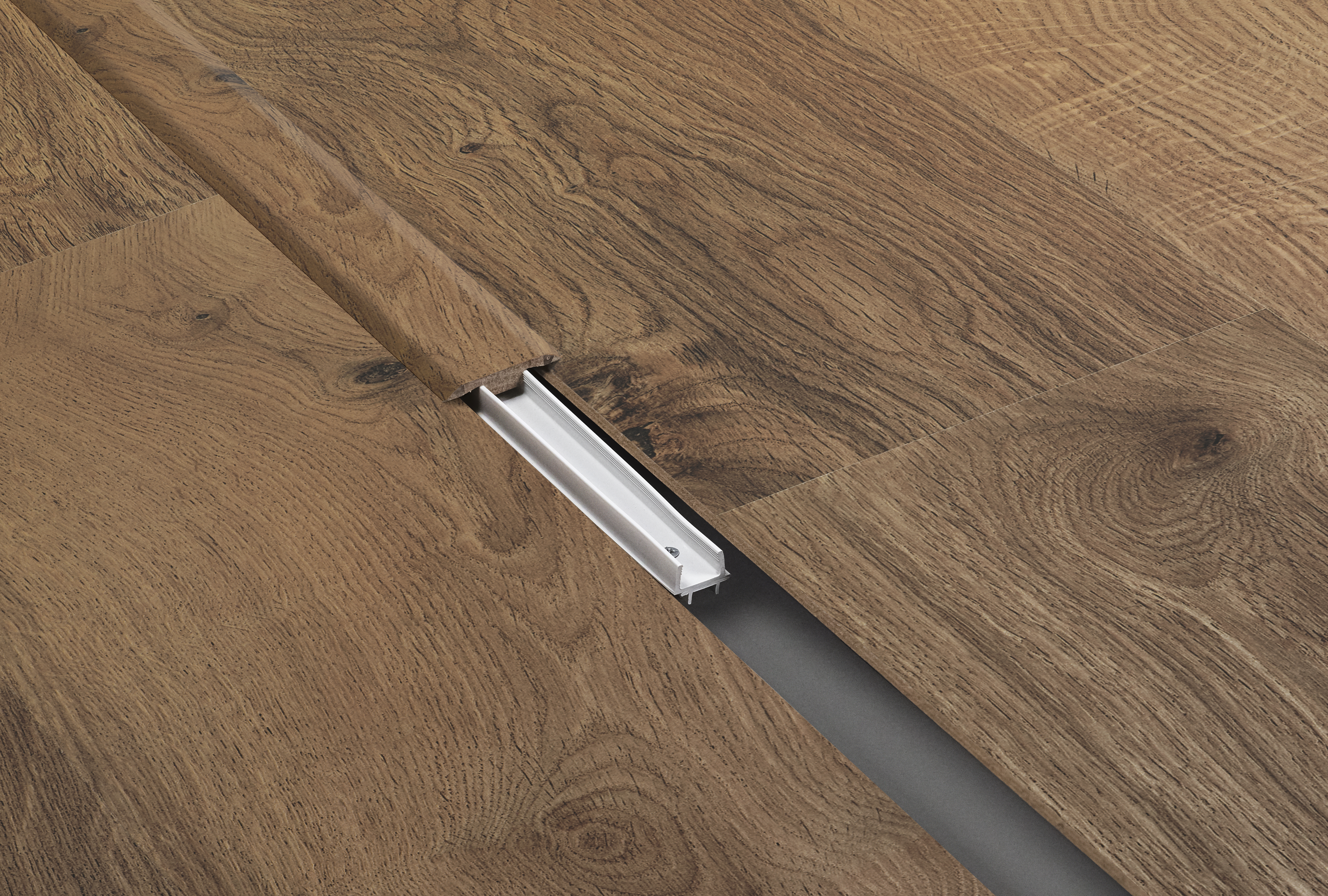 Barre jonction Gyant Brown Natural 1M Pour parquet stratifié 1000x40x8mm