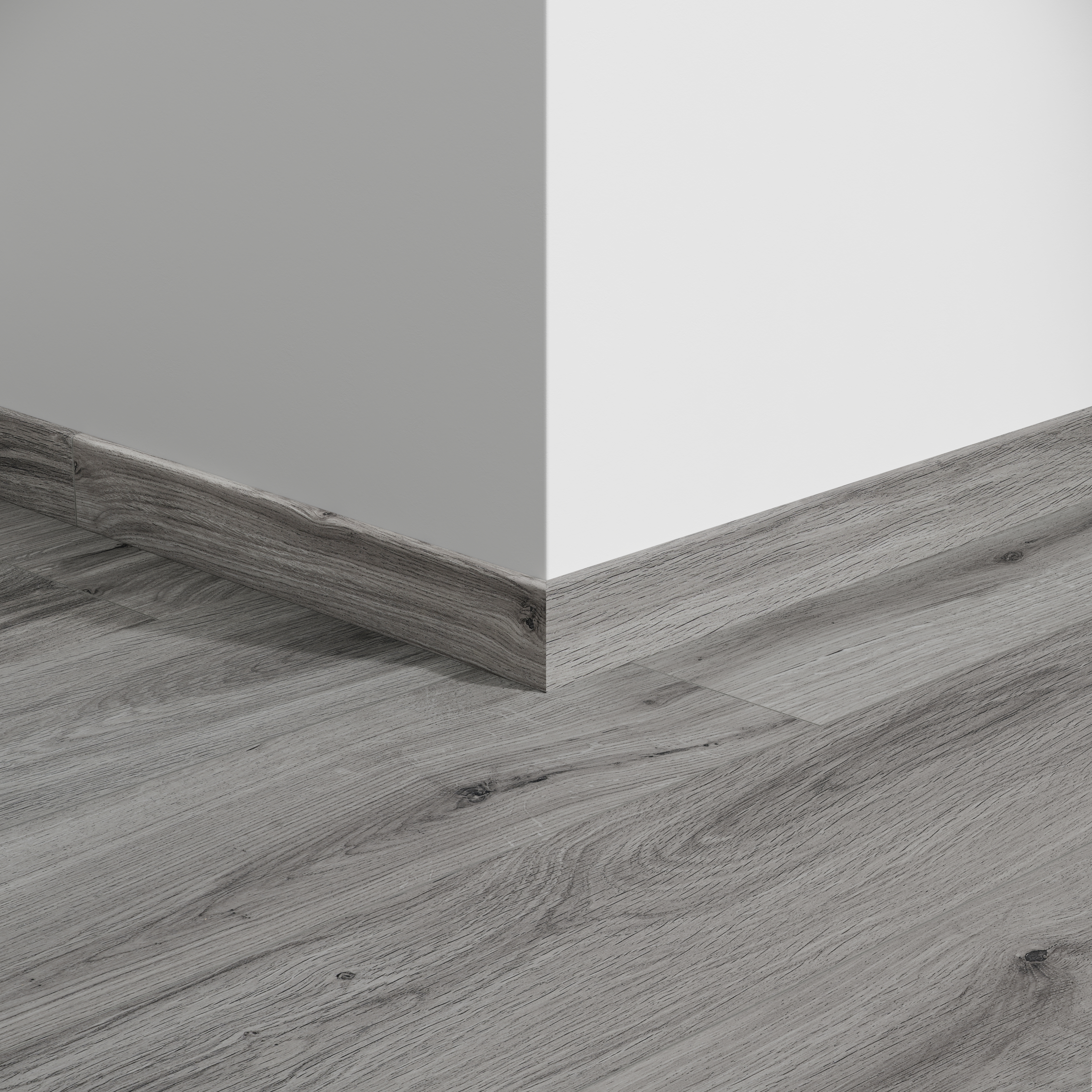 Plinthe 60 Gyant Light Grey 2,4M Parquet stratifié 2400x12x60mm - 9,6M2/P
