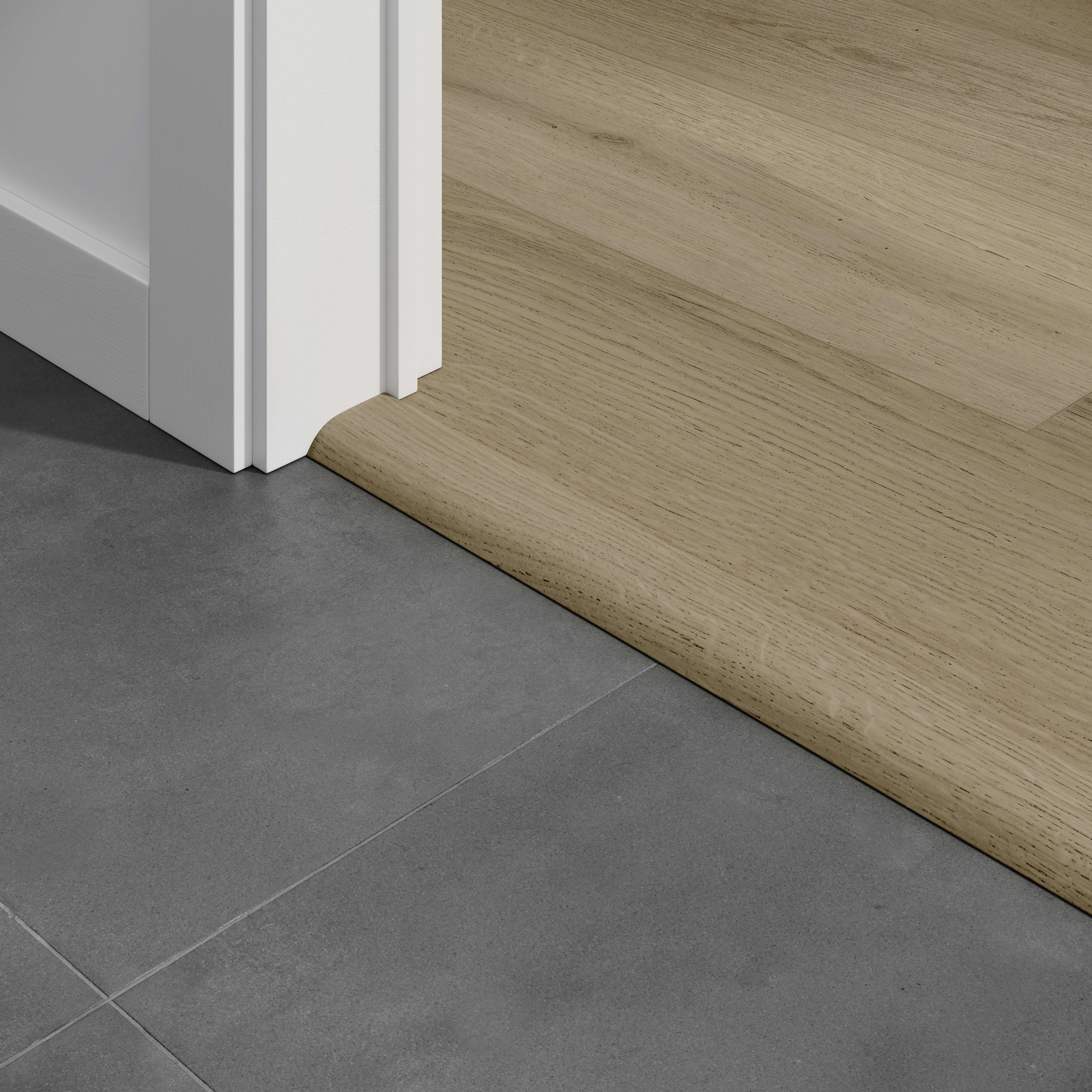 Barre seuil Gyant Light Natural 2,4M Pour parquet stratifié 2400x45x12mm