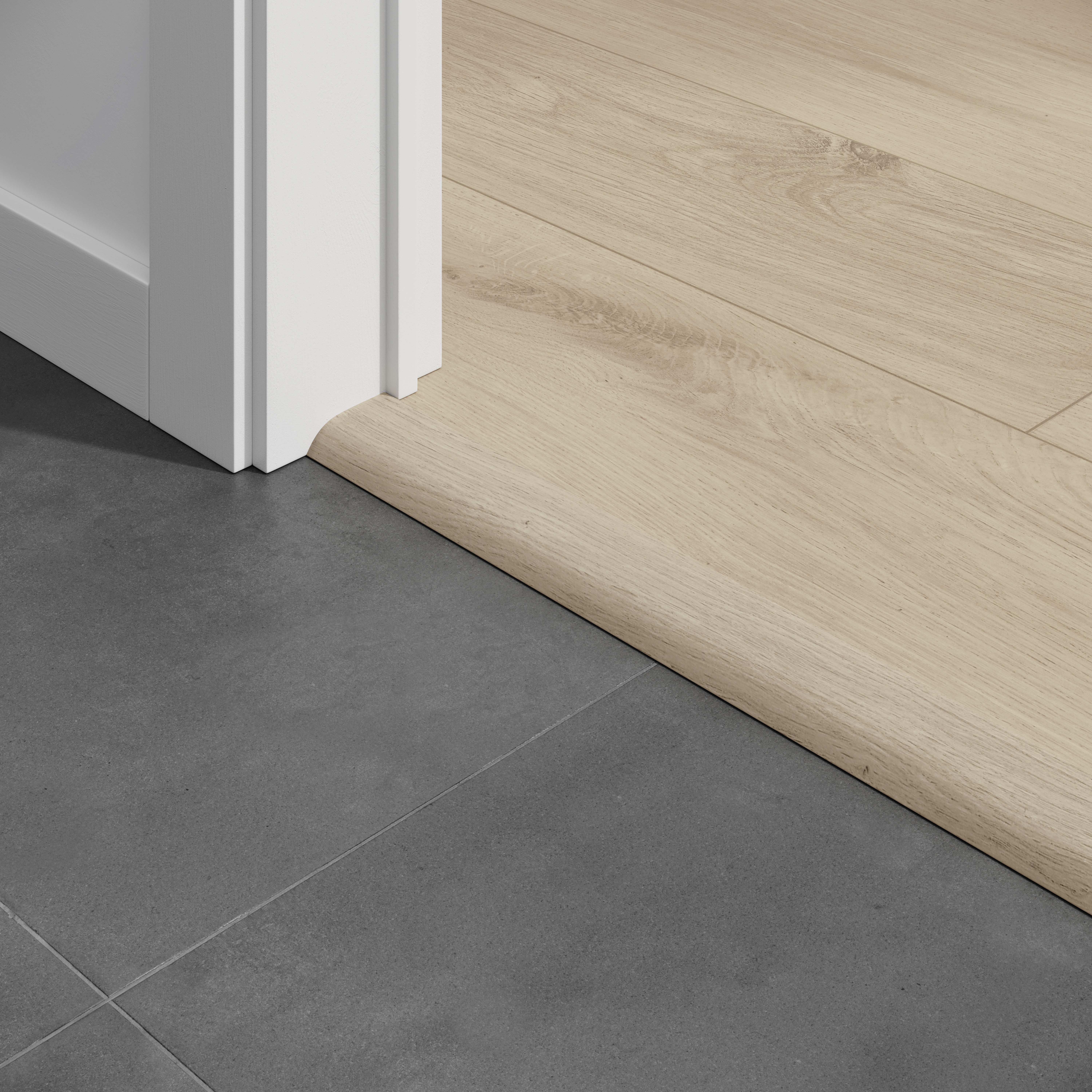 Barre seuil Gyant Light Sand  1M Pour parquet stratifié 1000x45x12mm