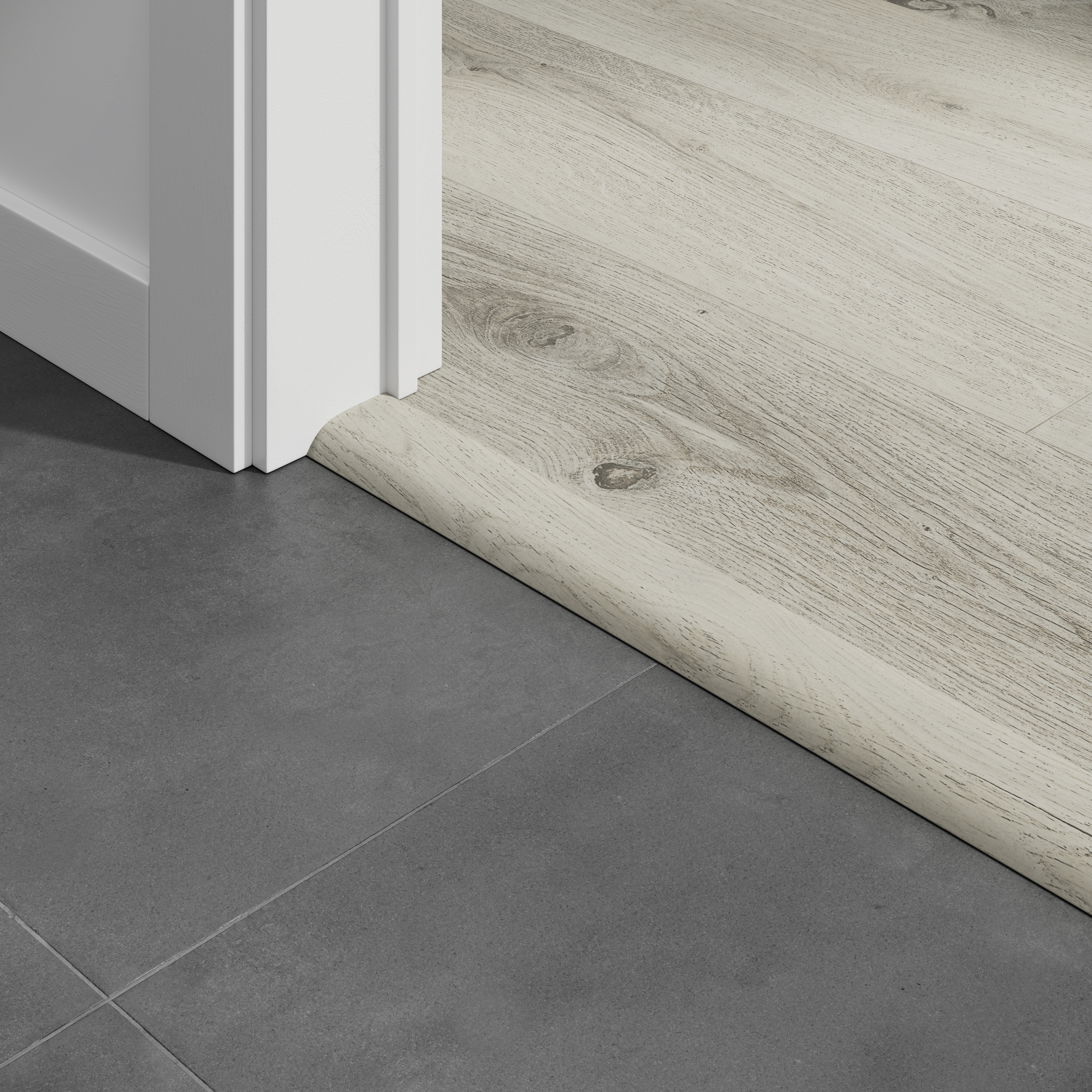 Barre seuil Gyant Light 2,4M Pour parquet stratifié 2400x45x12mm