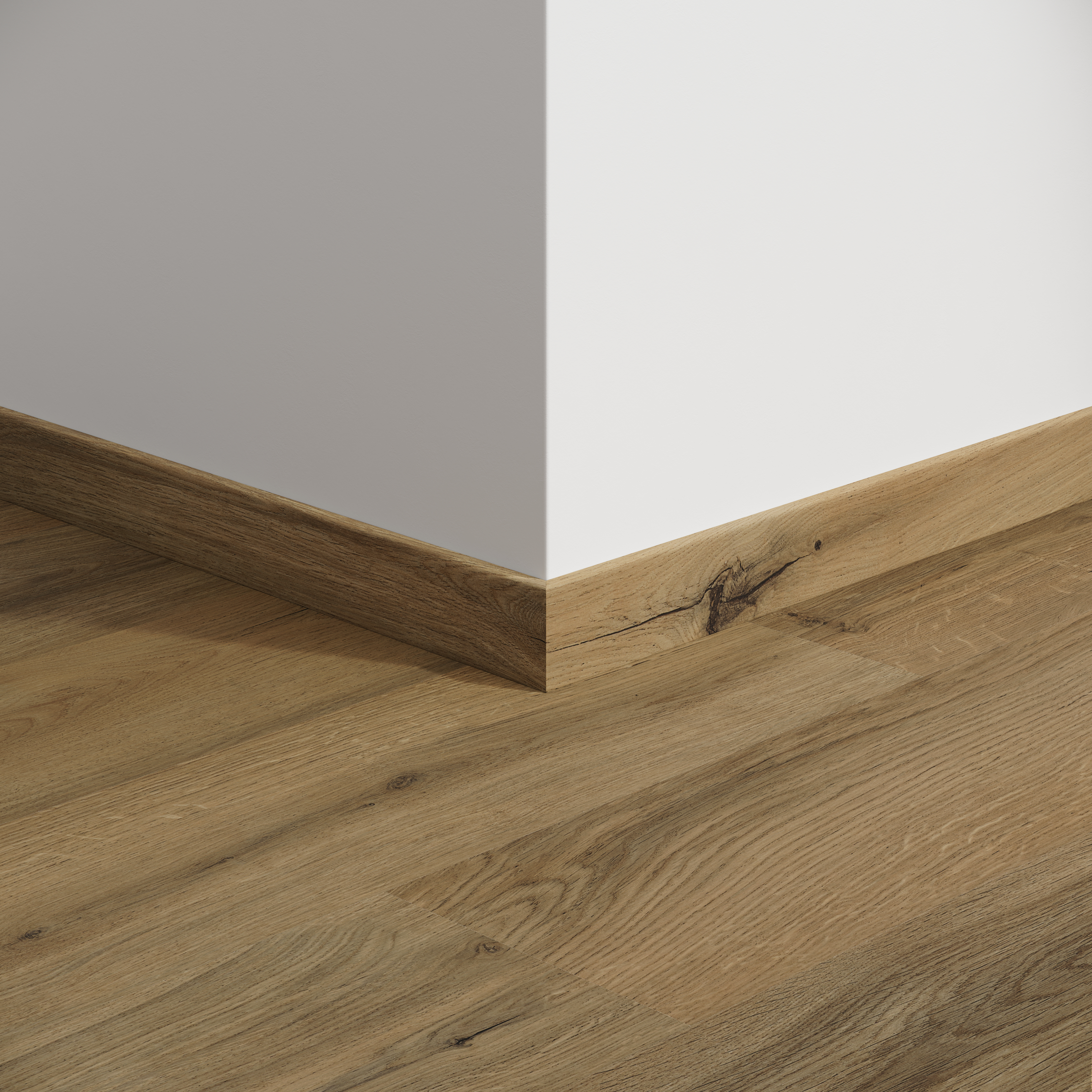 Plinthe 60 Gyant Natural  2,4M Parquet stratifié 2400x12x60mm - 9,6M2/P