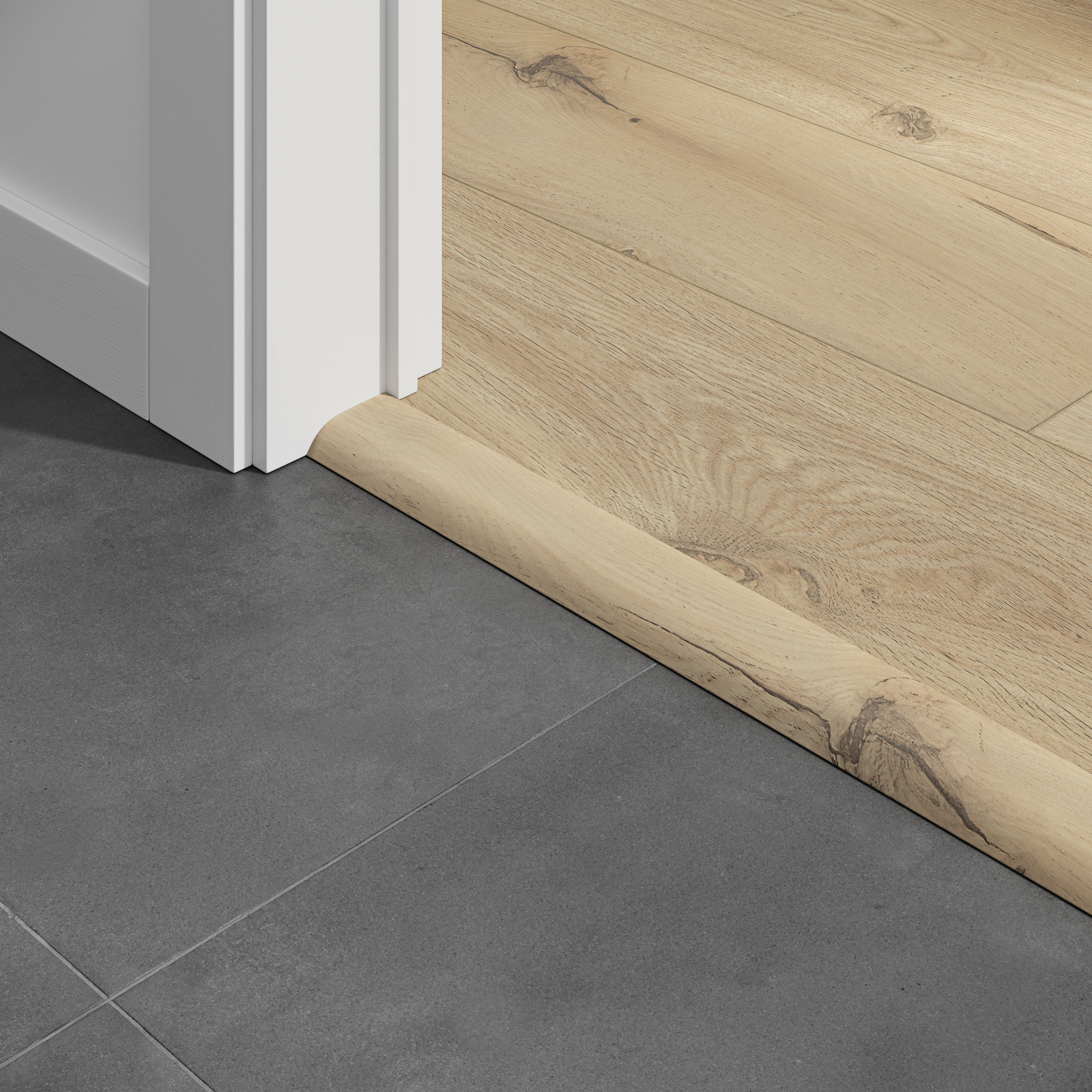 Barre seuil Gyant Xl Sand Nat 2,4M Pour parquet stratifié 2400x45x12mm