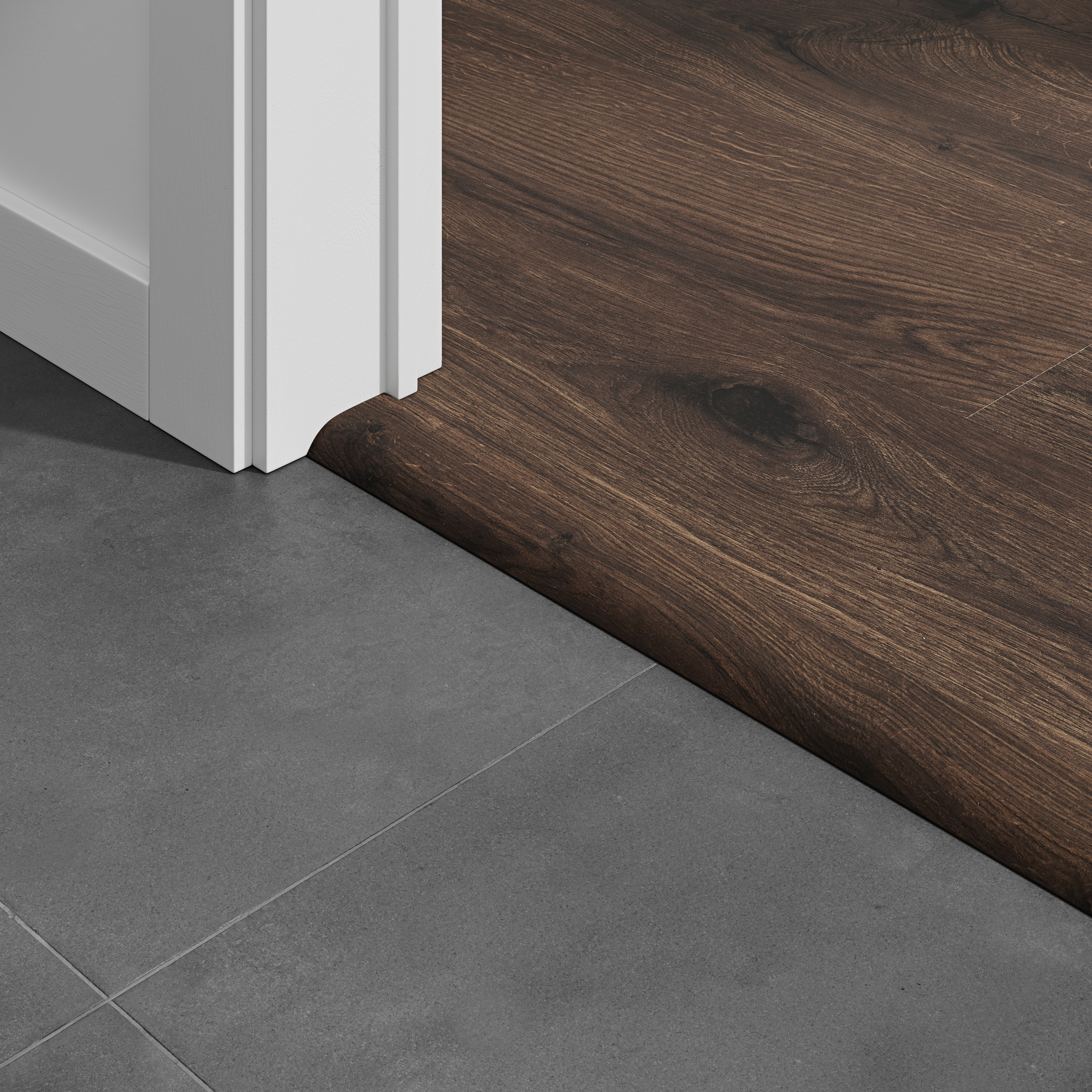 Barre seuil Gyant Xl Warm Brown 1M Pour parquet stratifié 1000x45x12mm