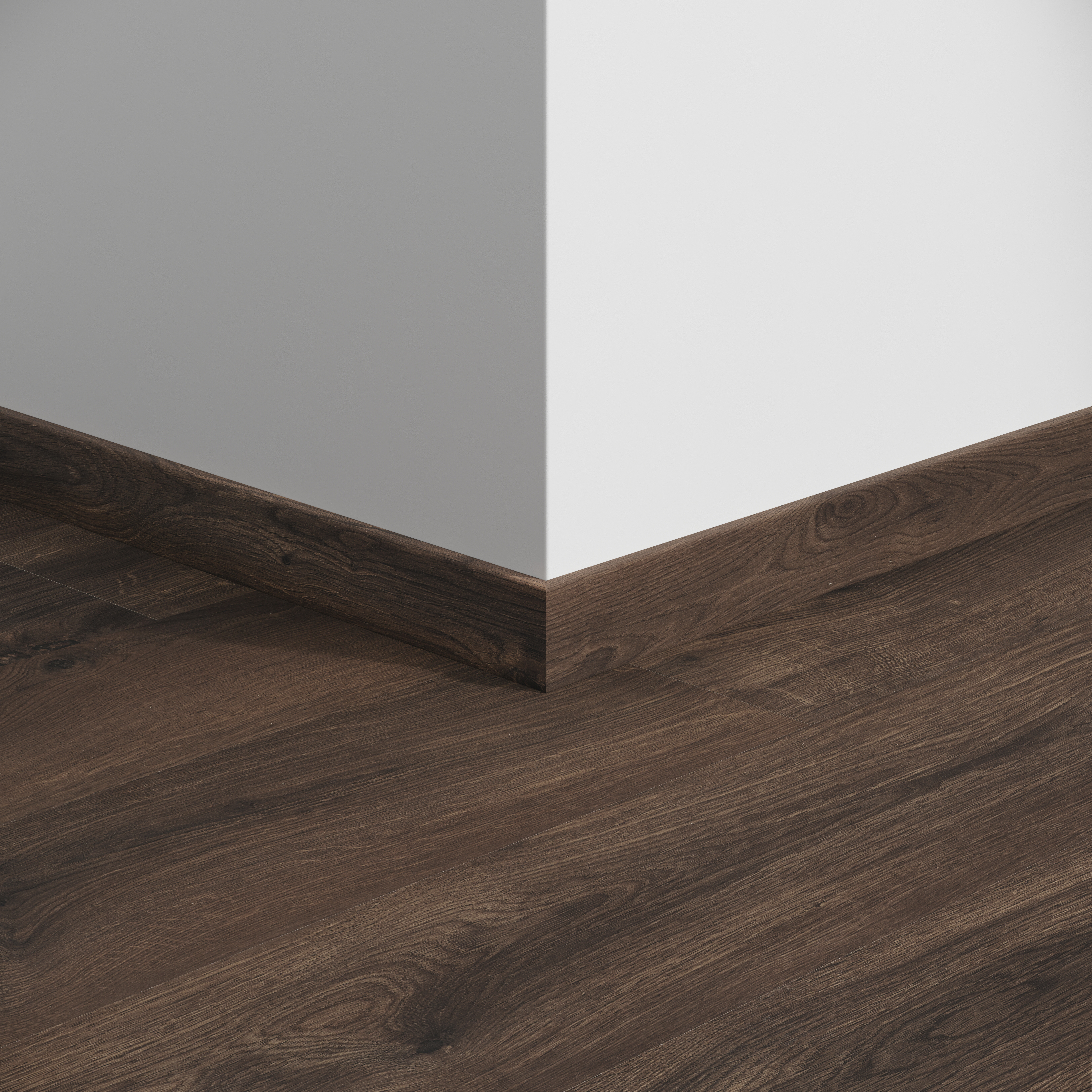 Plinthe 60 Gyant Xl Warm Brown 2,4M Parquet stratifié 2400x12x60mm - 9,6M2/P