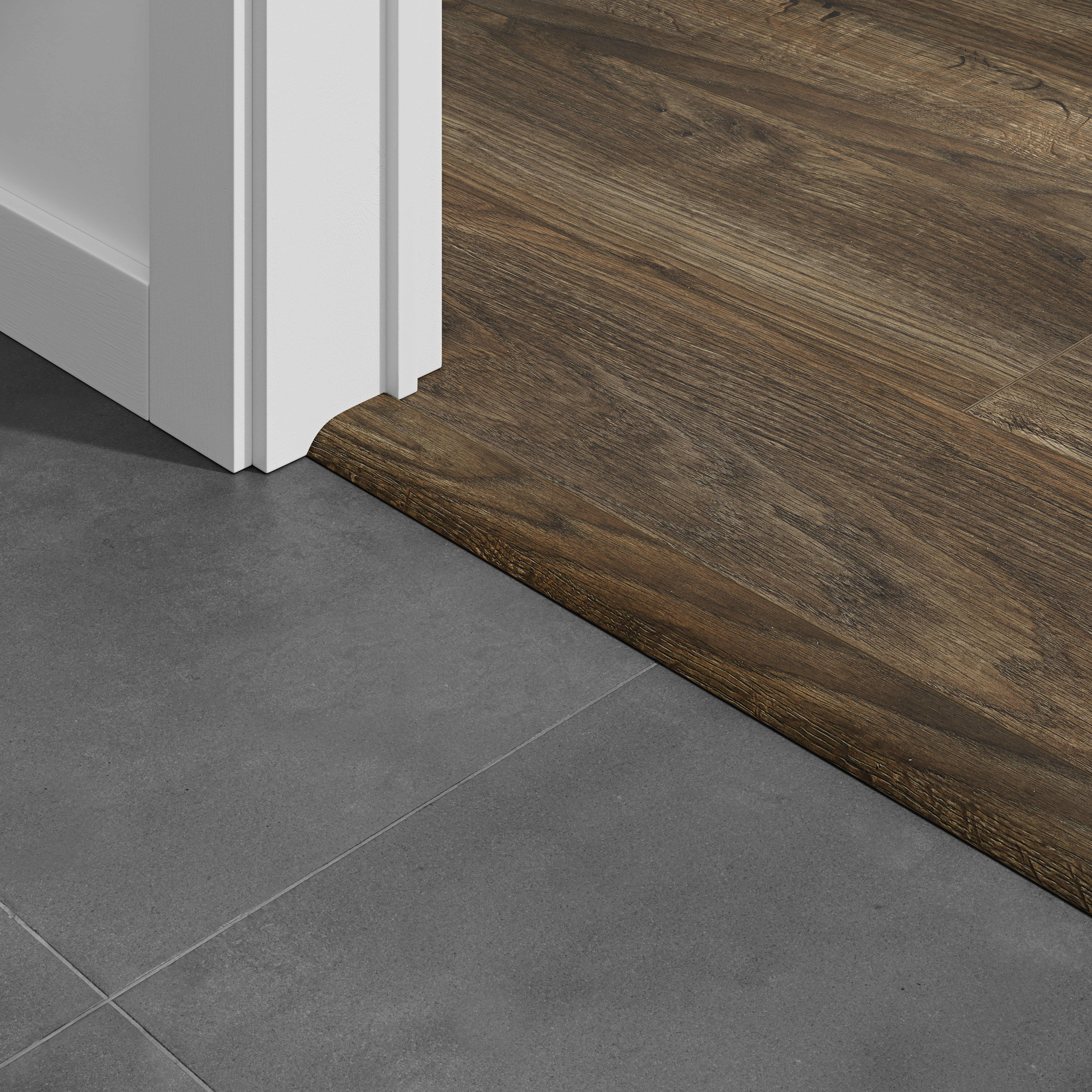 Barre seuil Java Brown 1M Pour parquet stratifié 1000x45x12mm