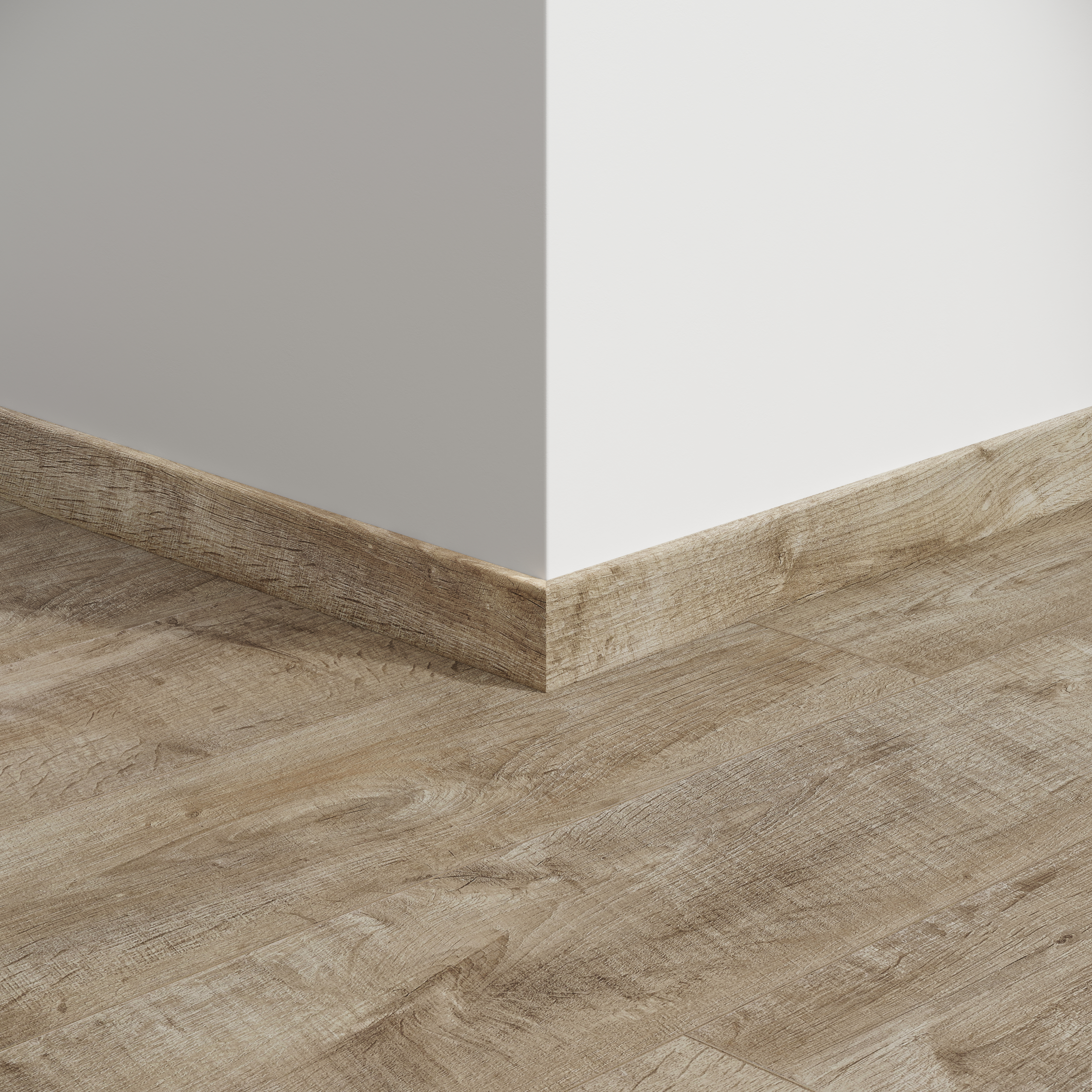 Plinthe 60 Oxford Oak 2,4M Parquet stratifié 2400x12x60mm - 9,6M2/P