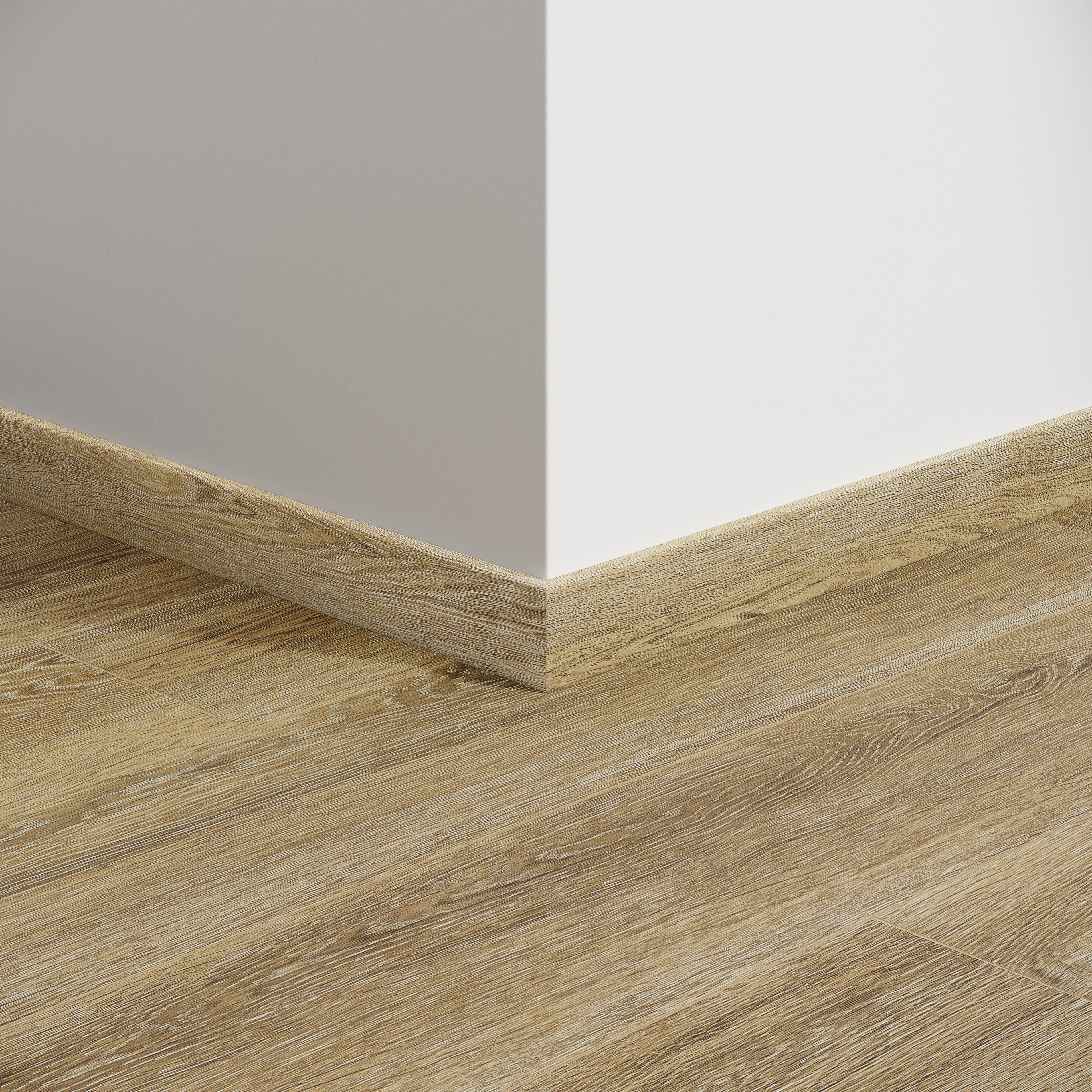 Plinthe 60 Puccini Oak 2,4M Parquet stratifié 2400x12x60mm - 9,6M2/P