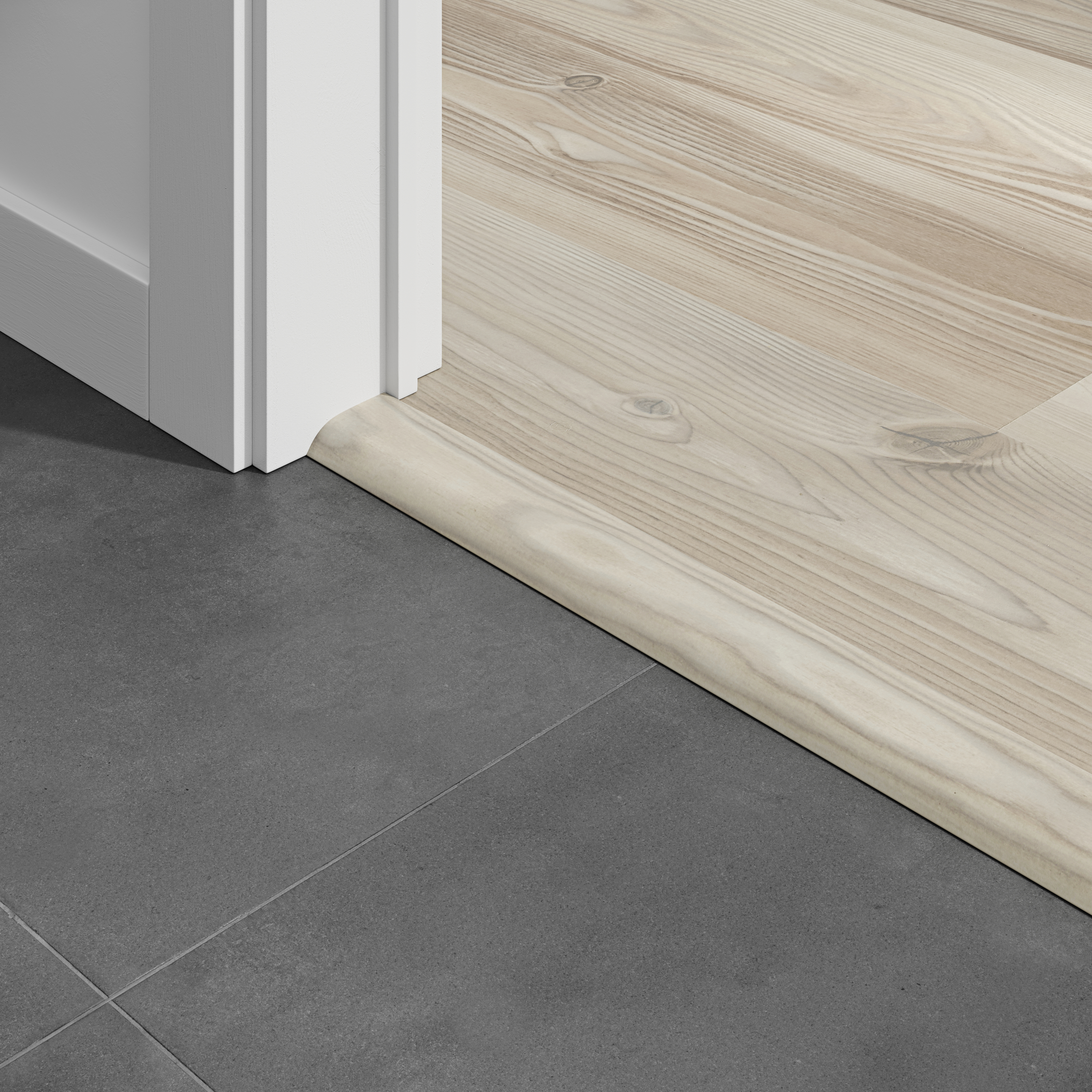 Barre seuil Ragnar Light Sand 1M Pour parquet stratifié 1000x45x12mm