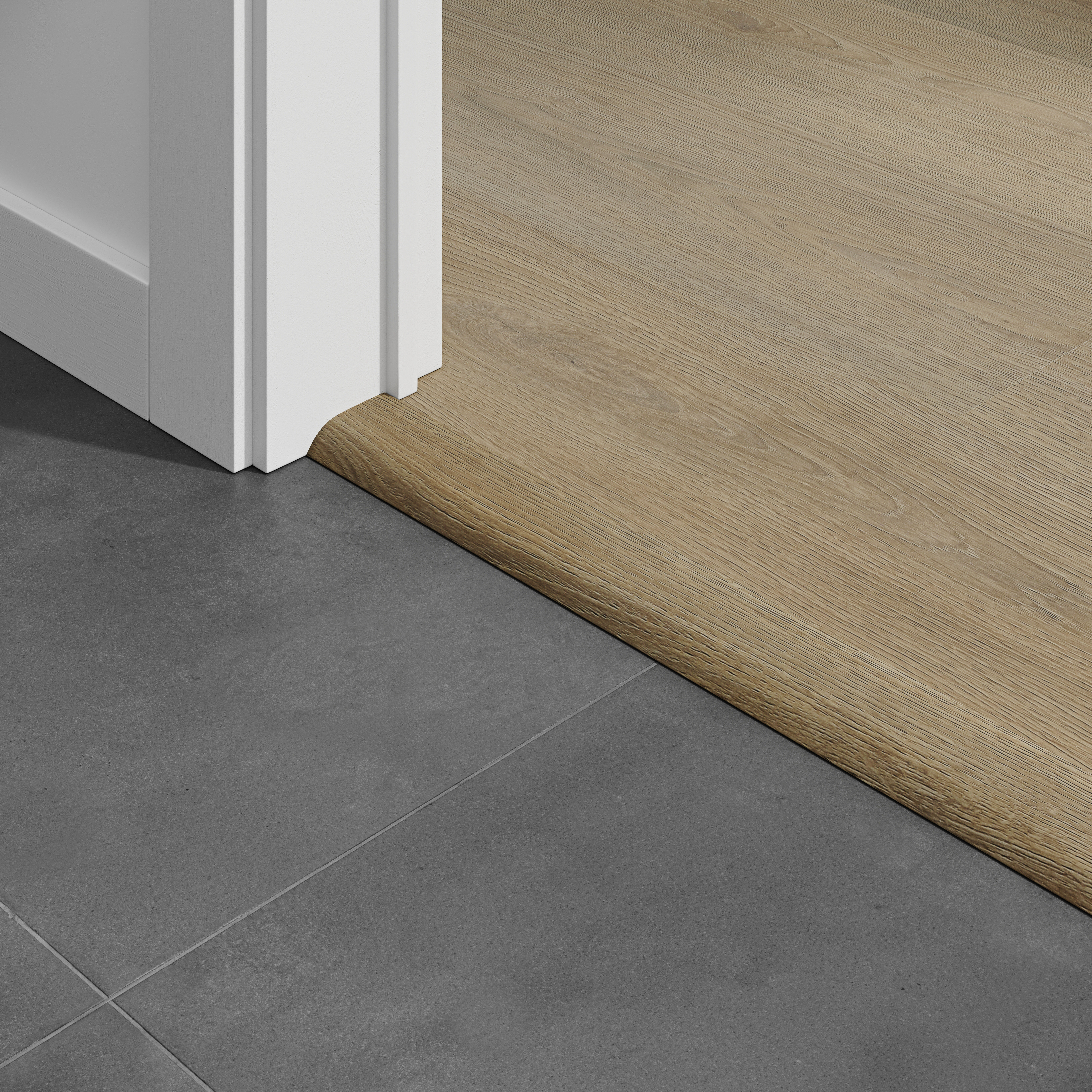 Barre seuil Select Light Brown 1M Pour parquet stratifié 1000x45x12mm