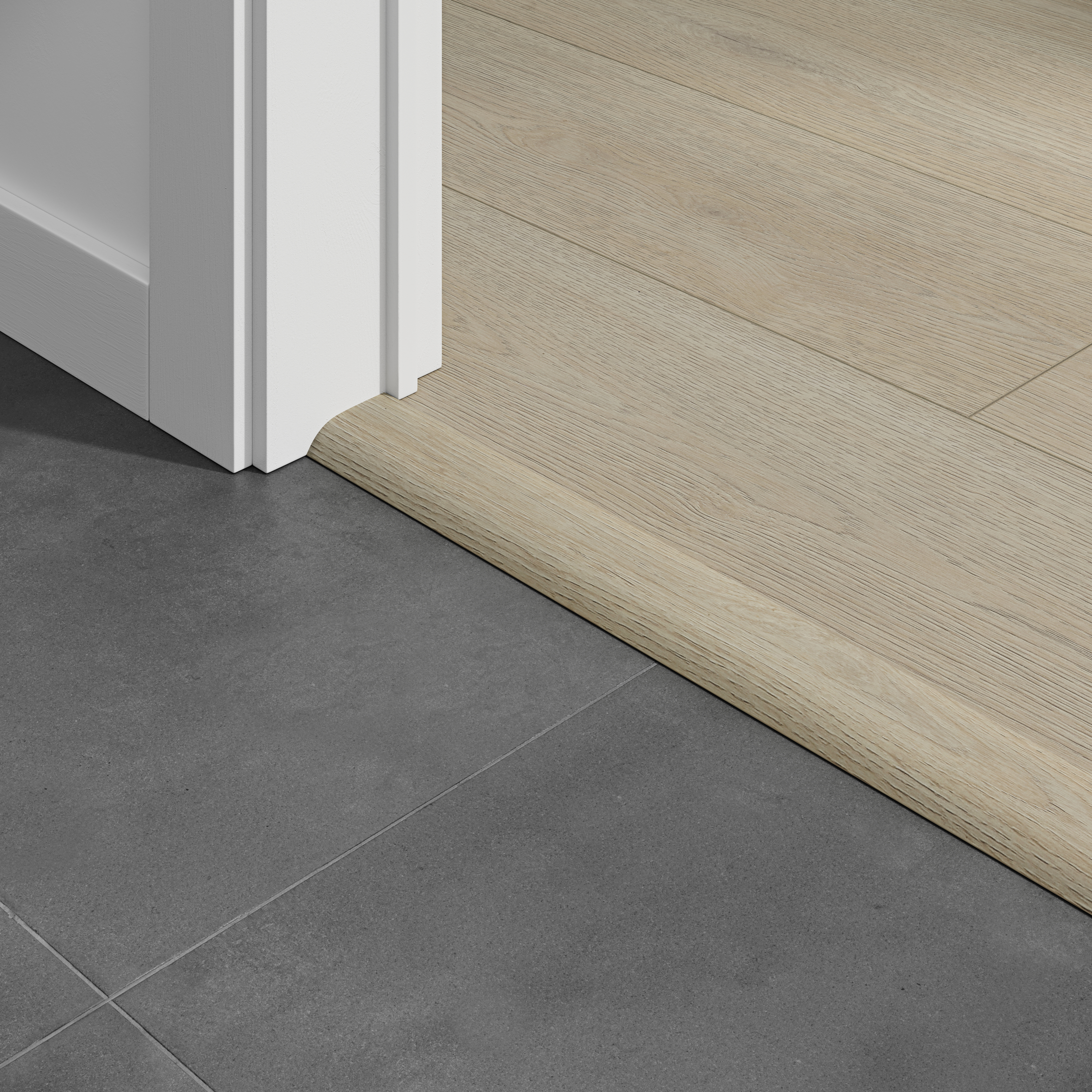 Barre seuil Select Light Sand 1M Pour parquet stratifié 1000x45x12mm