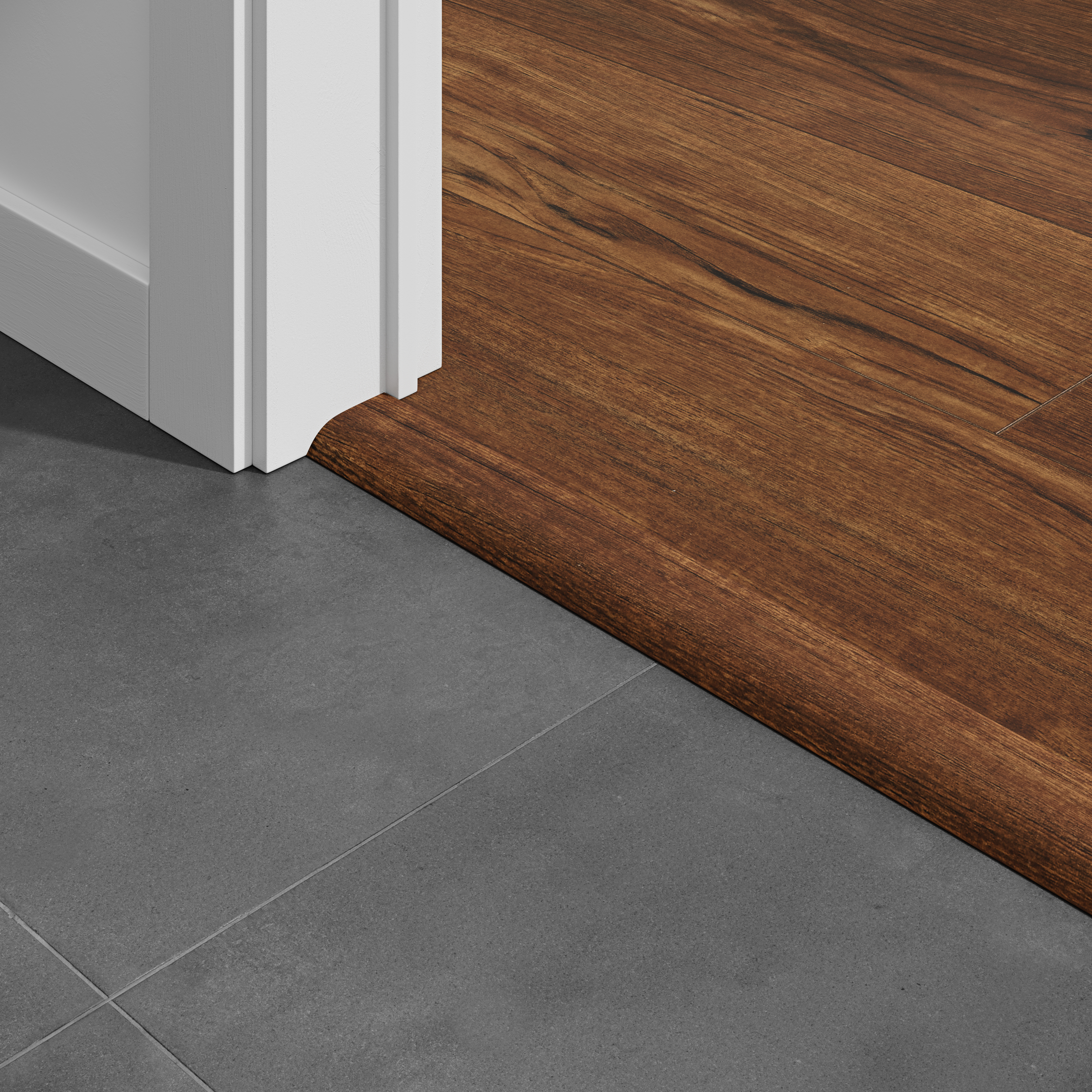 Barre seuil Teak Brown 1M Pour parquet stratifié 1000x45x12mm