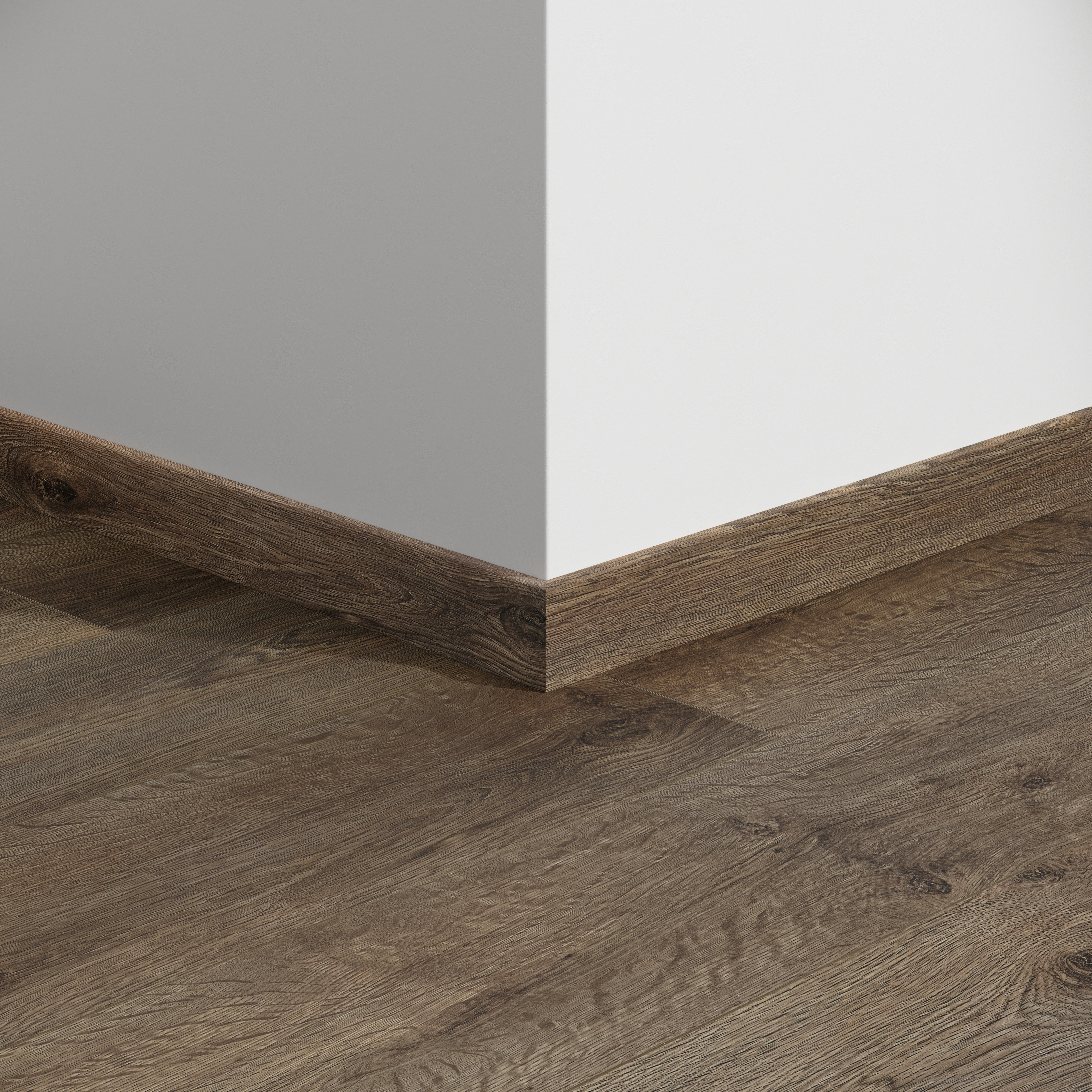 Plinthe 60 Texas Brown 2,4M Parquet stratifié 2400x12x60mm - 9,6M2/P