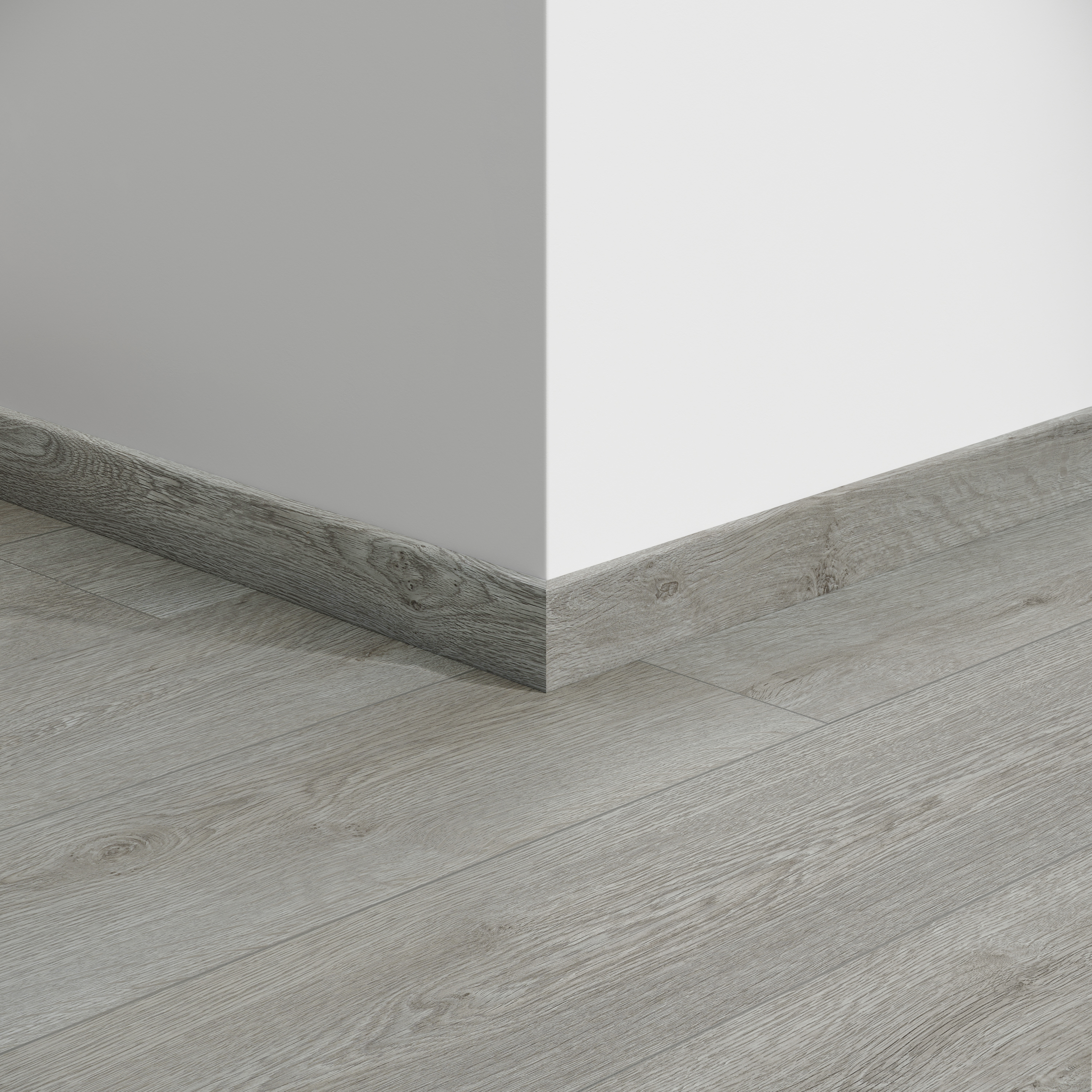 Plinthe 60 Texas Grey 2,4M Parquet stratifié 2400x12x60mm - 9,6M2/P