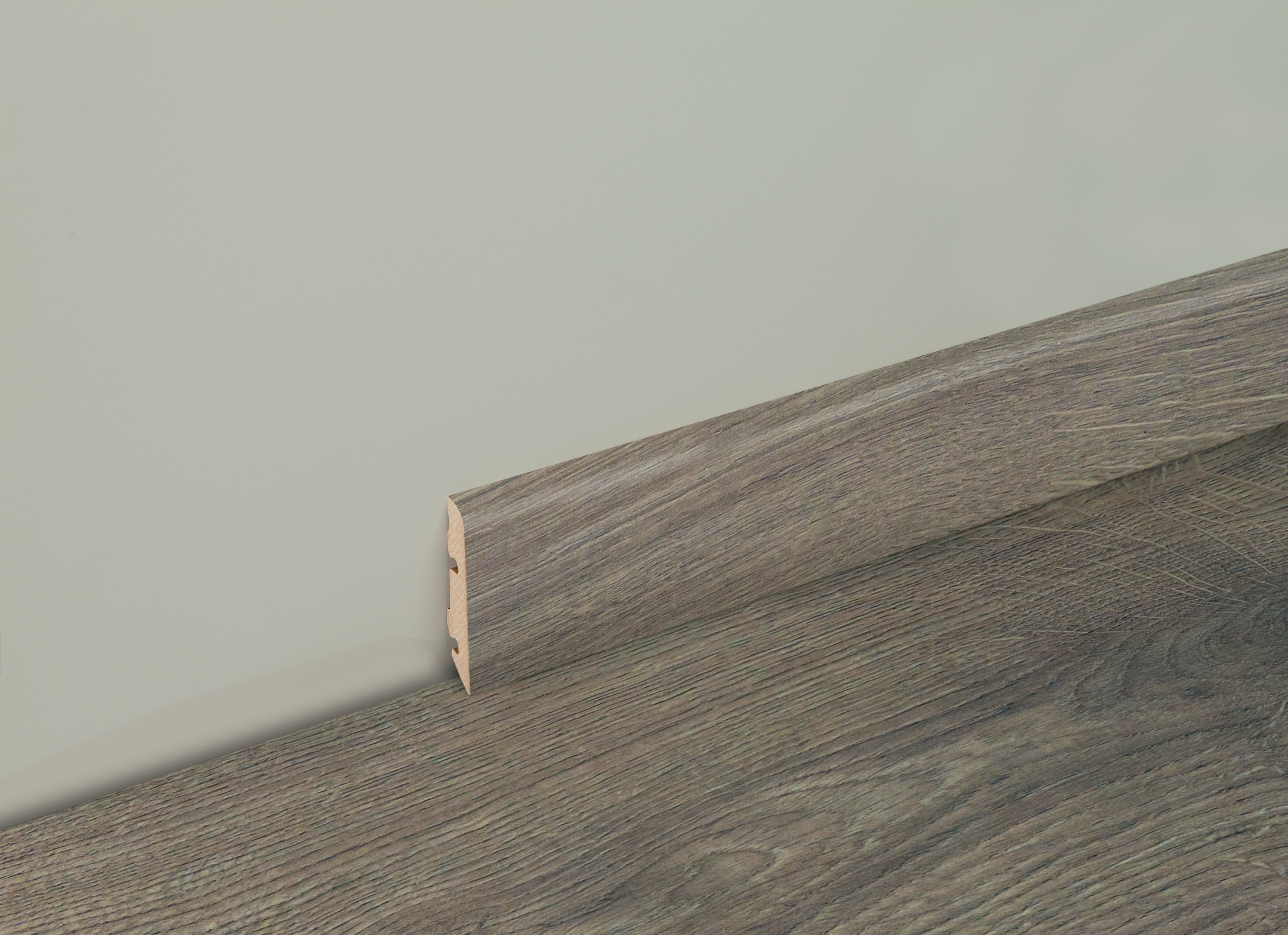 Plinthe 60 Butterscotch Oak 2,4M Sol haute pression 2400x12x60mm - 9,6M2/