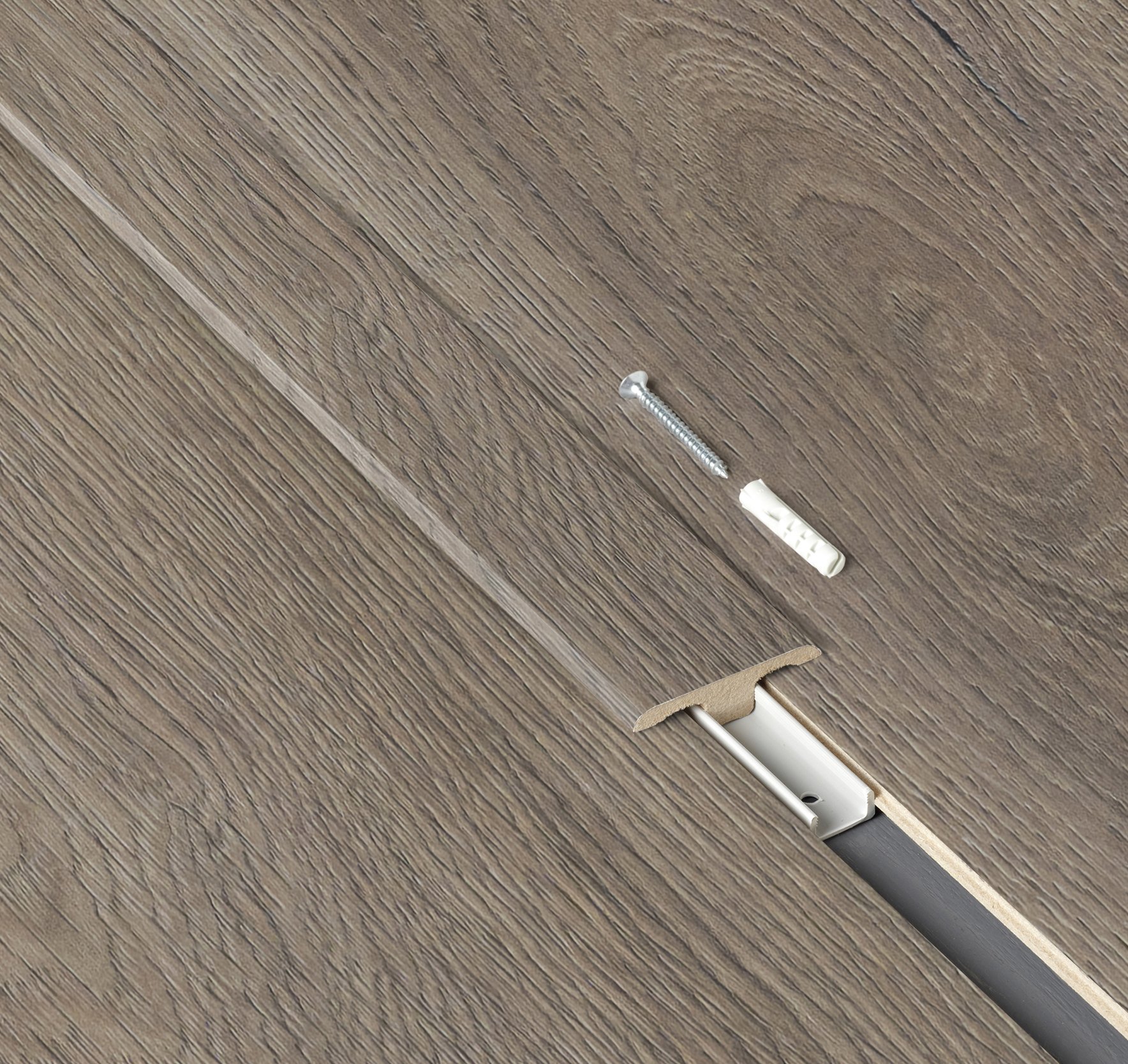 Barre jonction Ventura Boulevard 2,4M Pour sol haute pression 2400x44x11mm