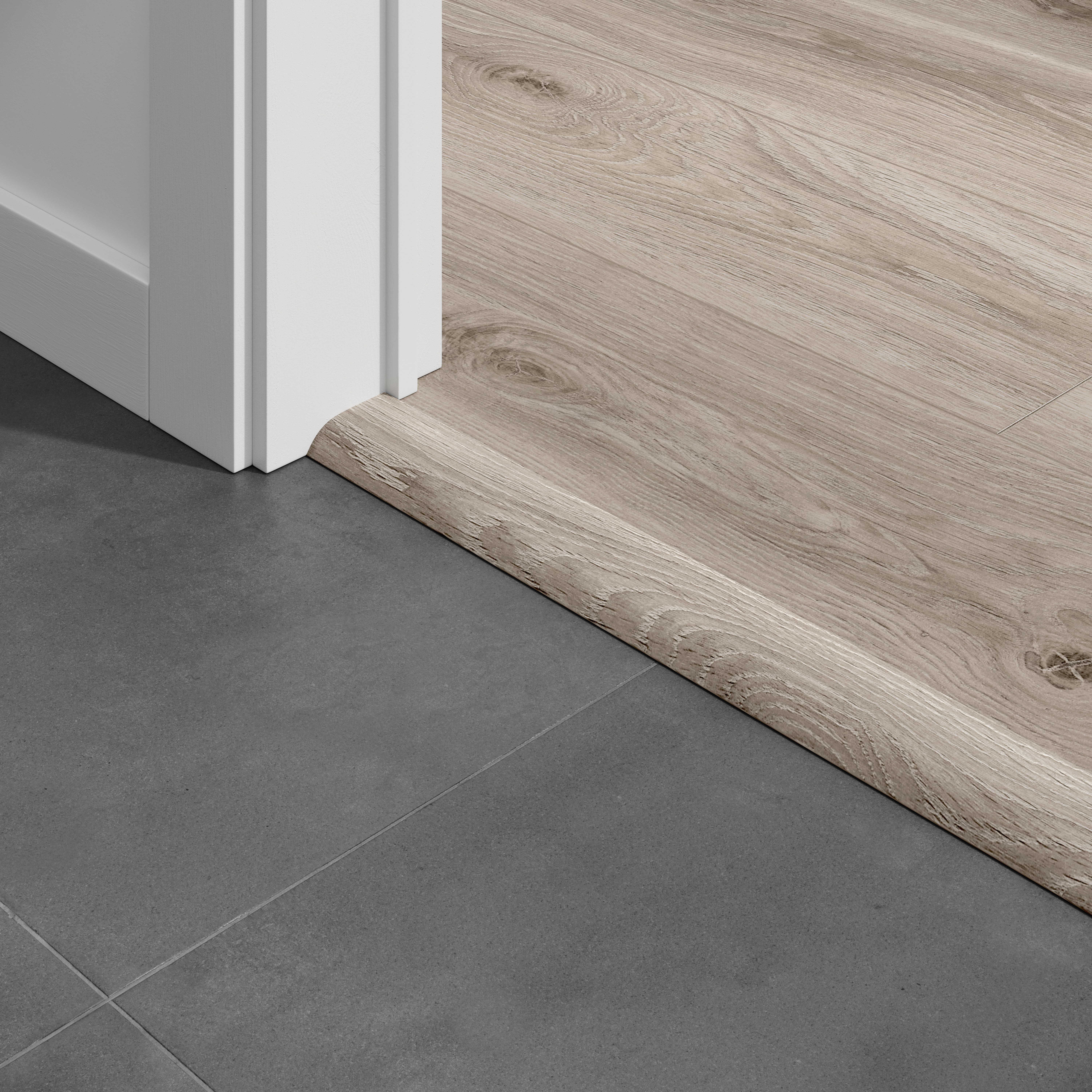 Barre seuil Bloom Light Natural 2,4M Pour parquet stratifié 2400x45x12mm