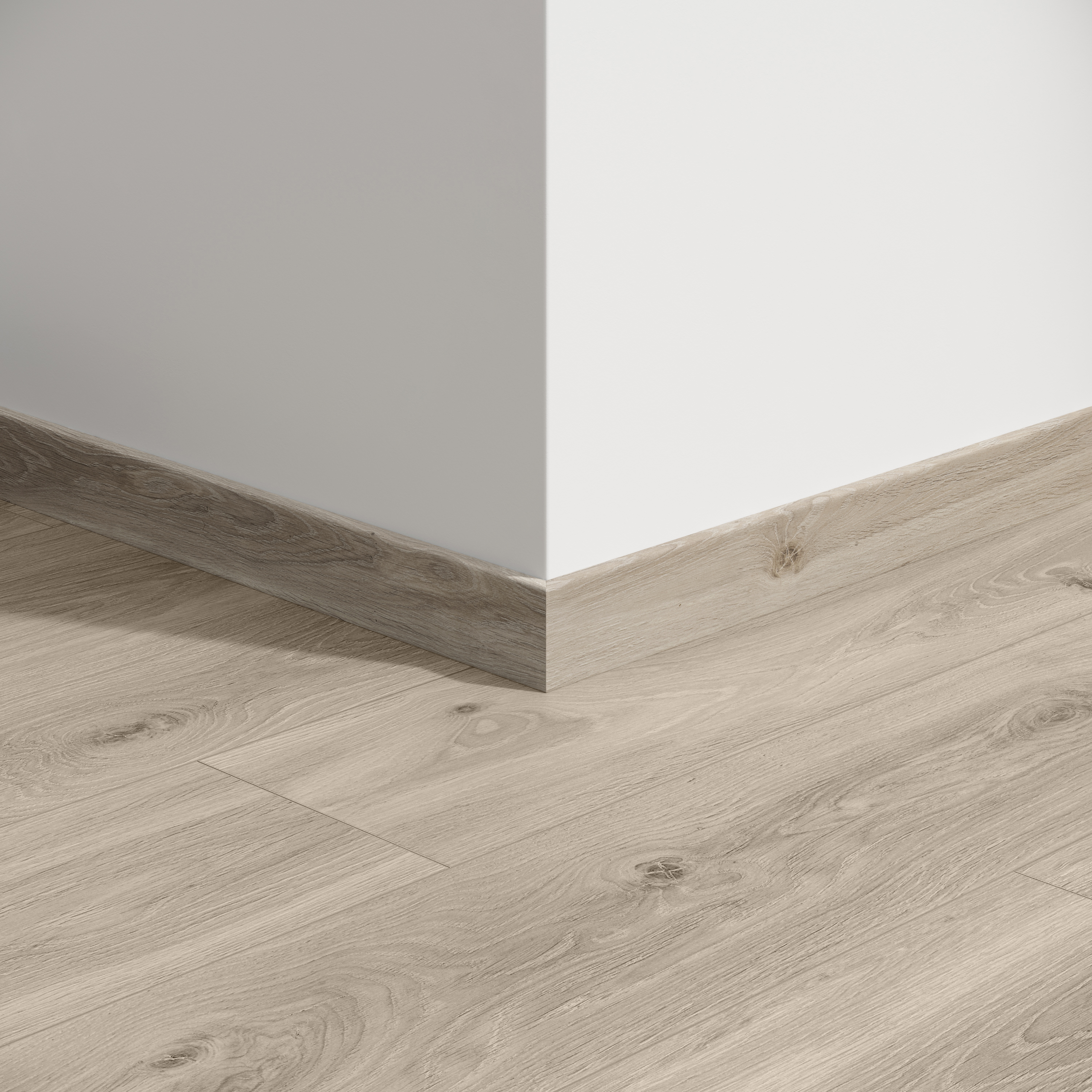 Plinthe 60 Bloom Light Natural 2,4M Parquet stratifié 2400x12x60mm - 9,6M2/P