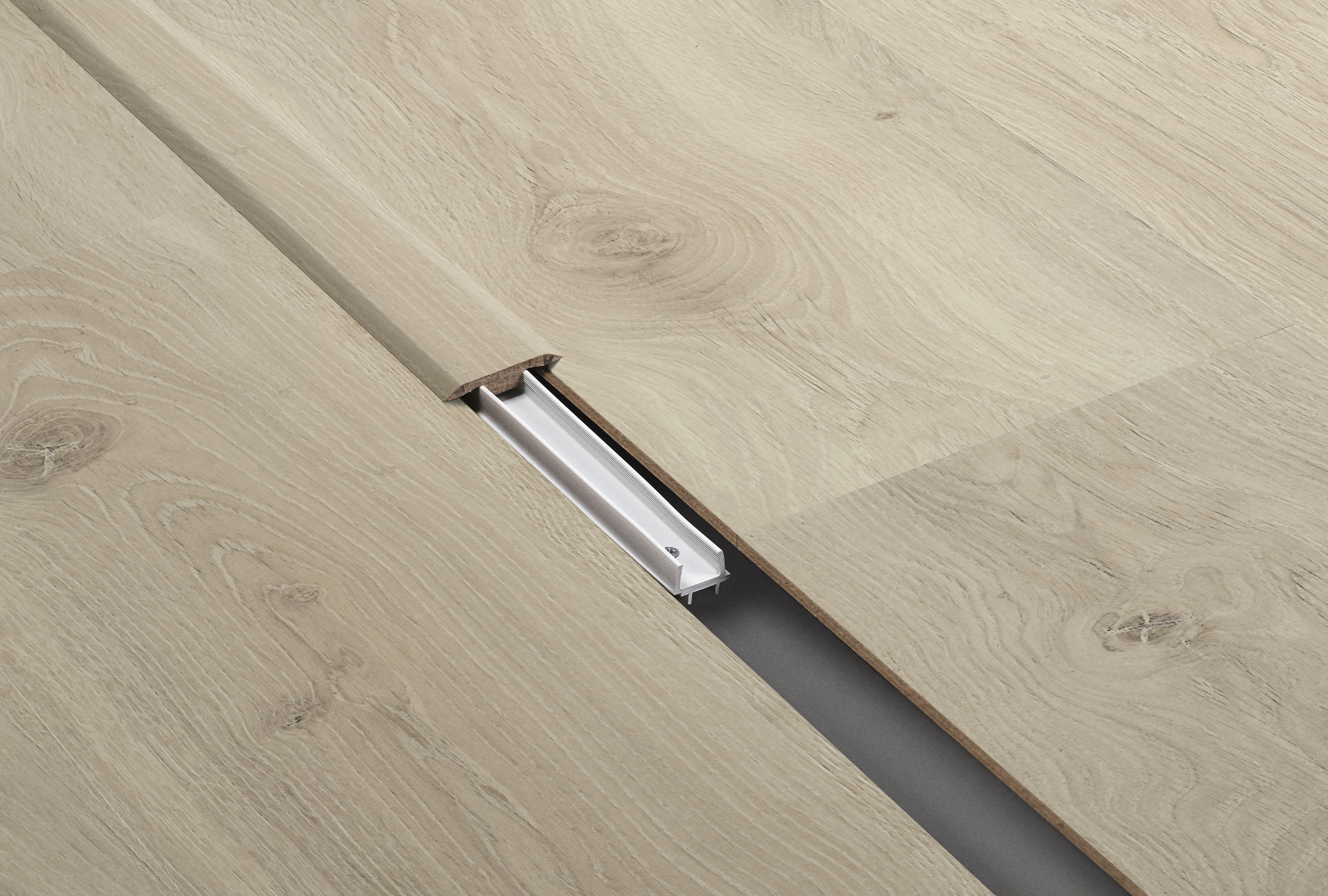 Barre jonction Bloom Sand Nat 2,4M Pour parquet stratifié 2400x40x8mm