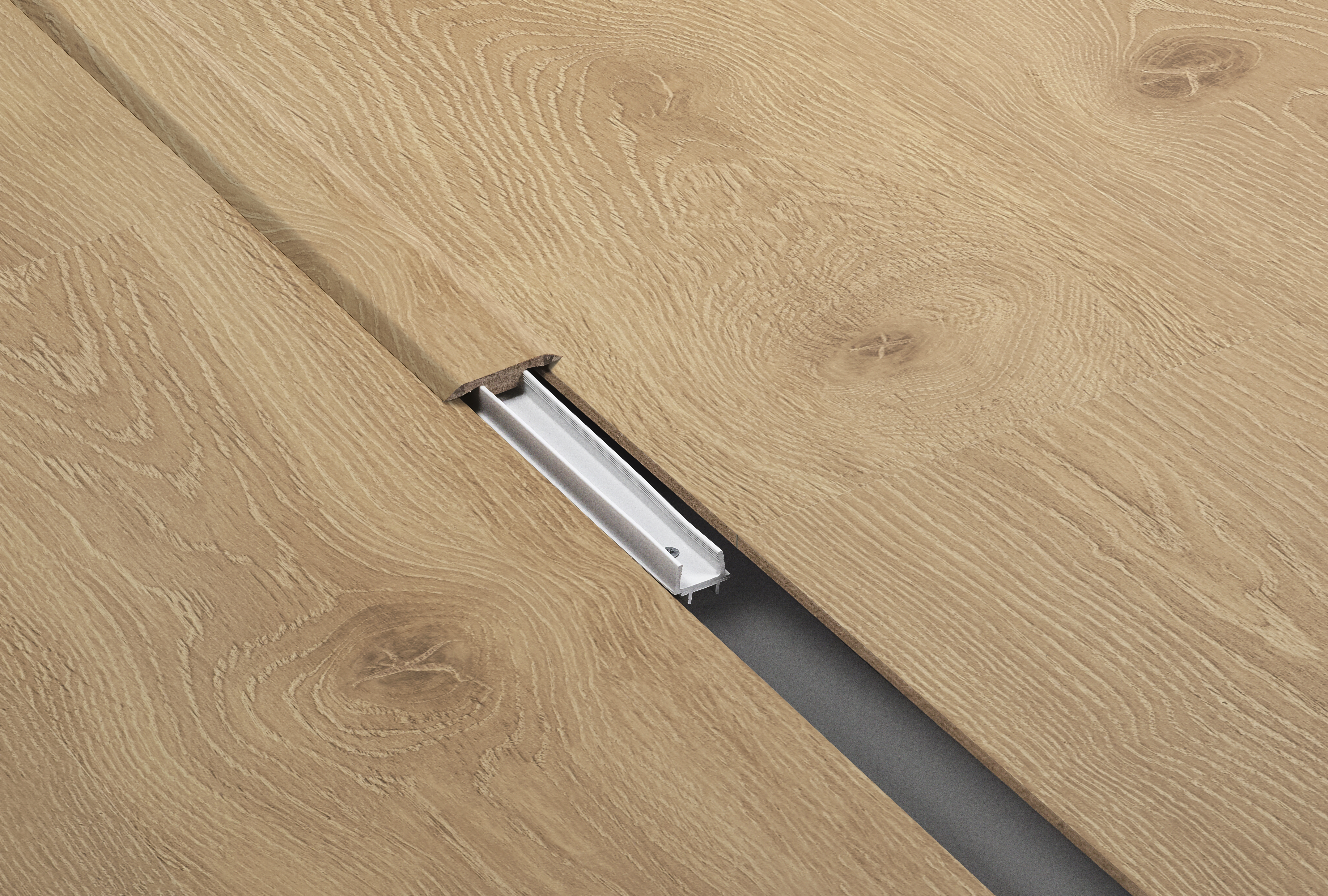 Barre jonction Bloom Warm Nat 2,4M Pour parquet stratifié 2400x40x8mm