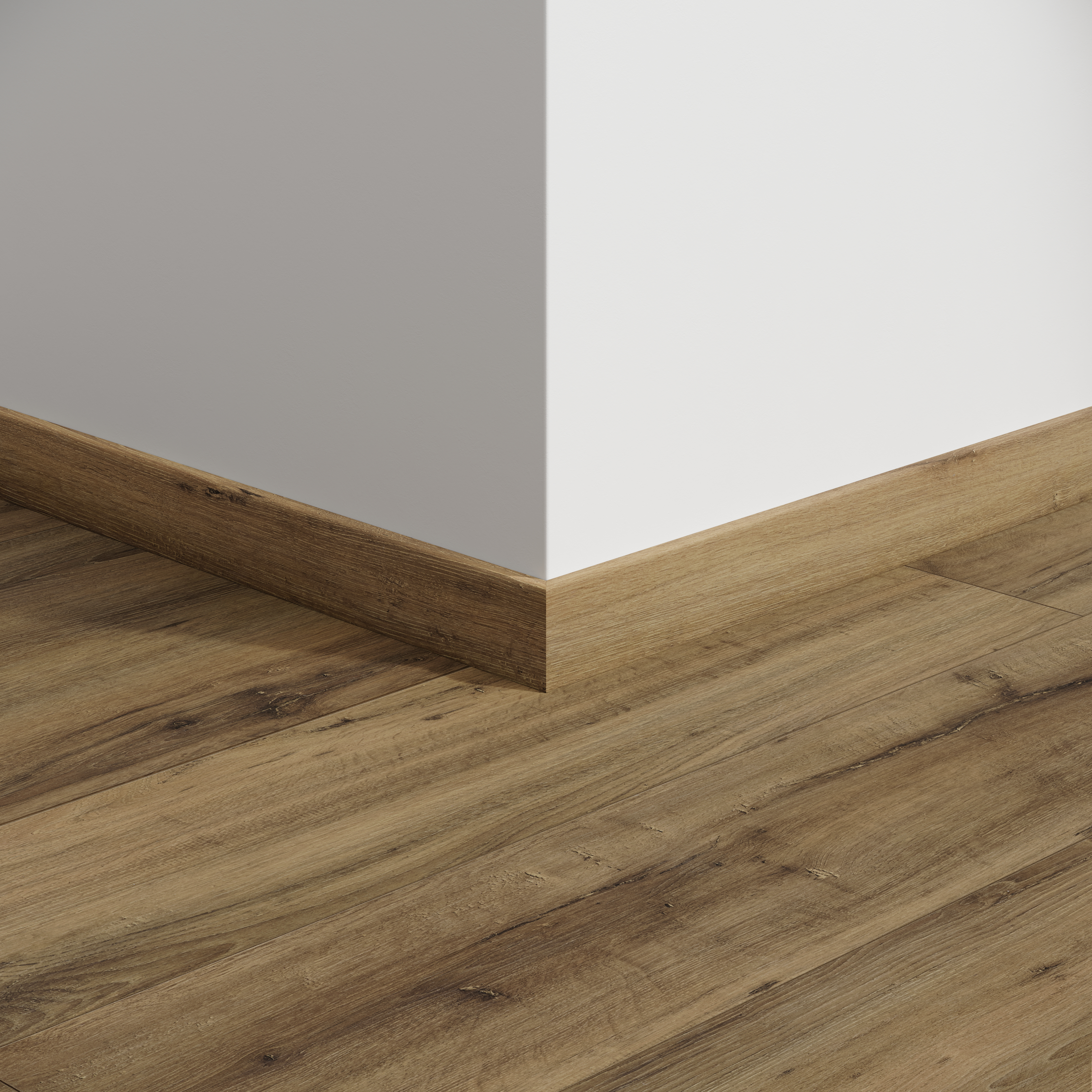 Plinthe 60 Capri Oak 2,4M Parquet stratifié 2400x12x60mm - 9,6M2/P