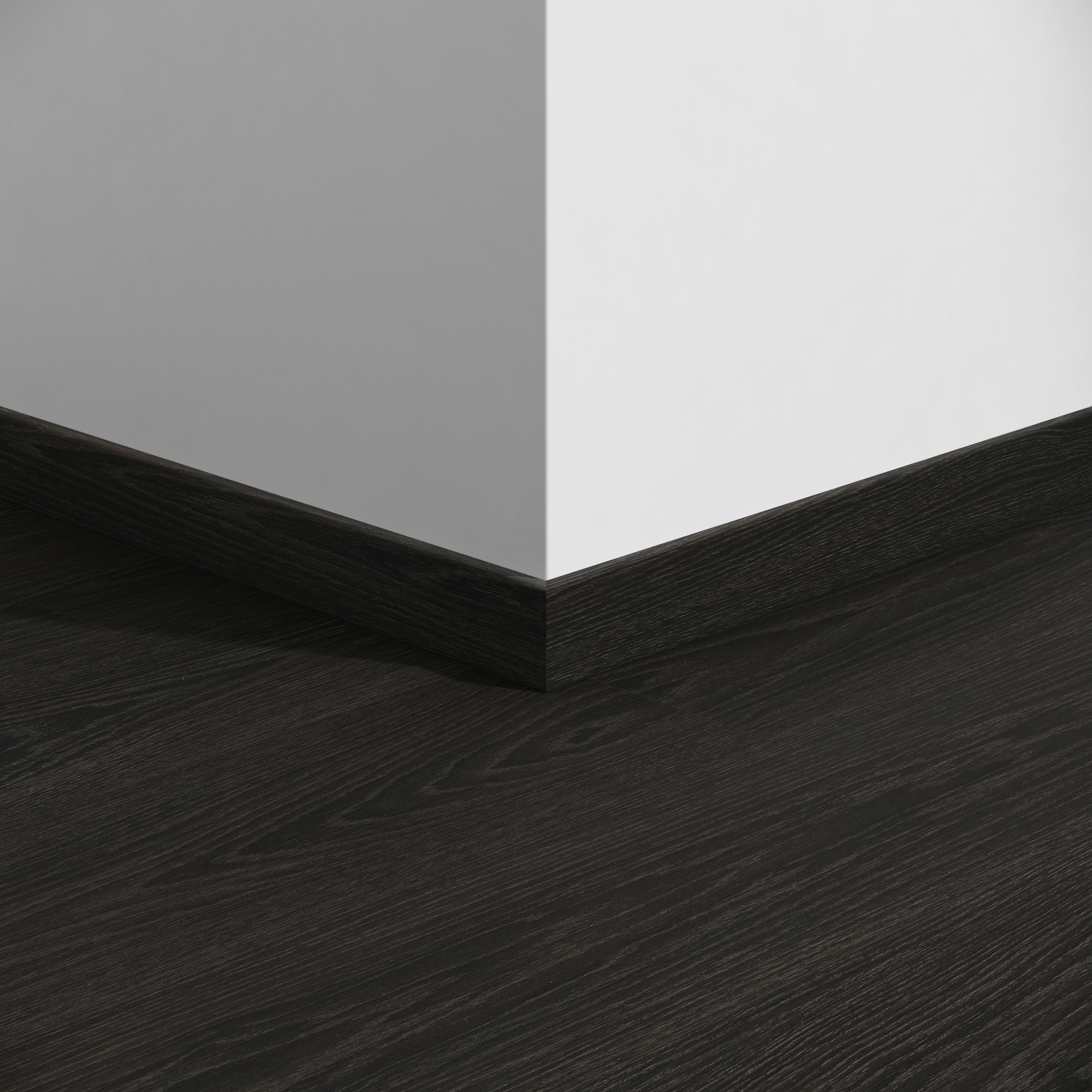 Plinthe 60 Charme Black 2,4M Parquet stratifié 2400x12x60mm - 9,6M2/P