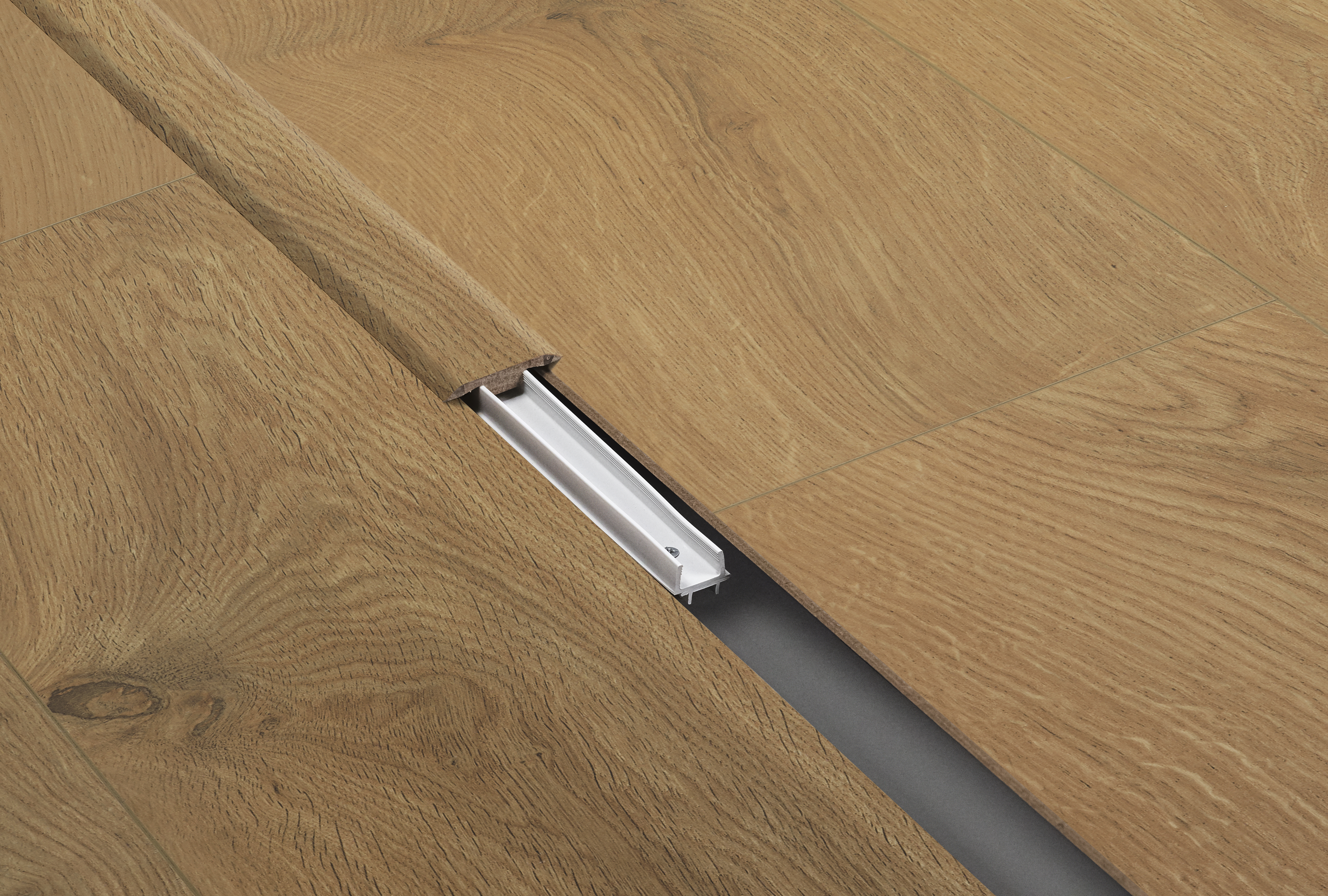 Barre jonction Gyant Xl Warm Nat 1M Pour parquet stratifié 1000x40x8mm