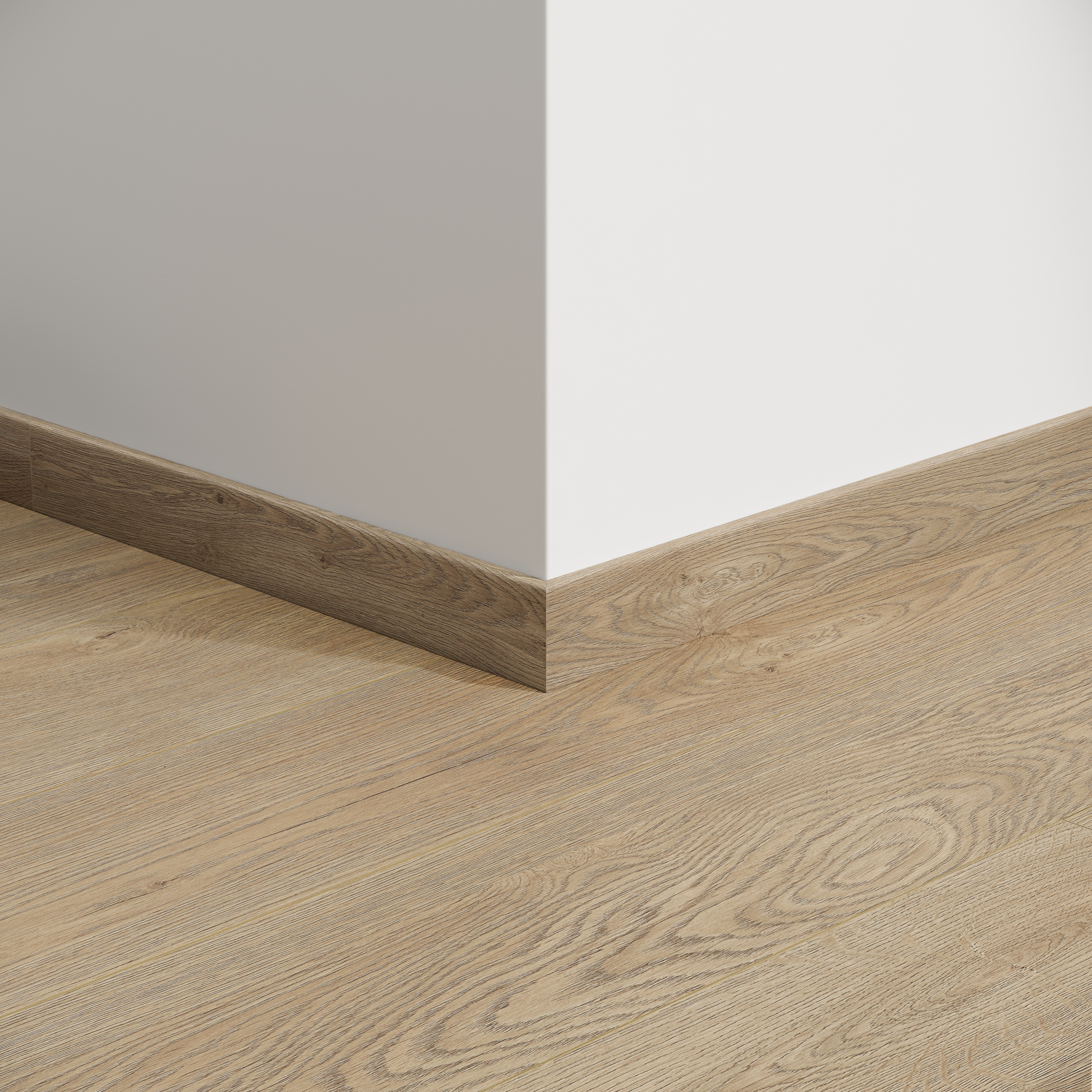 Plinthe 60 Jazz Sand Natural 2,4M Parquet stratifié 2400x12x60mm - 9,6M2/P