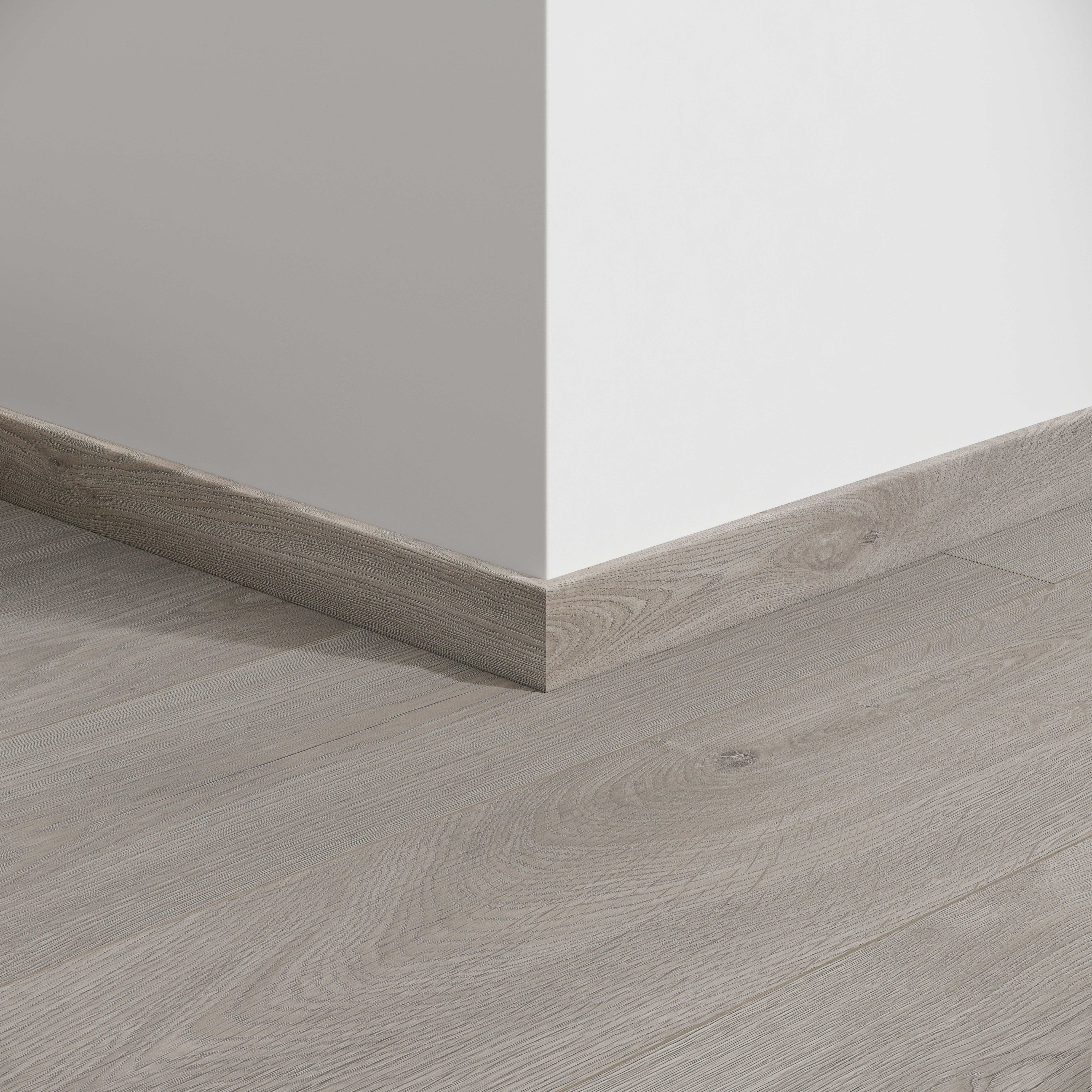 Plinthe 60 Jazz Xl Light Grey 2,4M Parquet stratifié 2400x12x60mm - 9,6M2/P