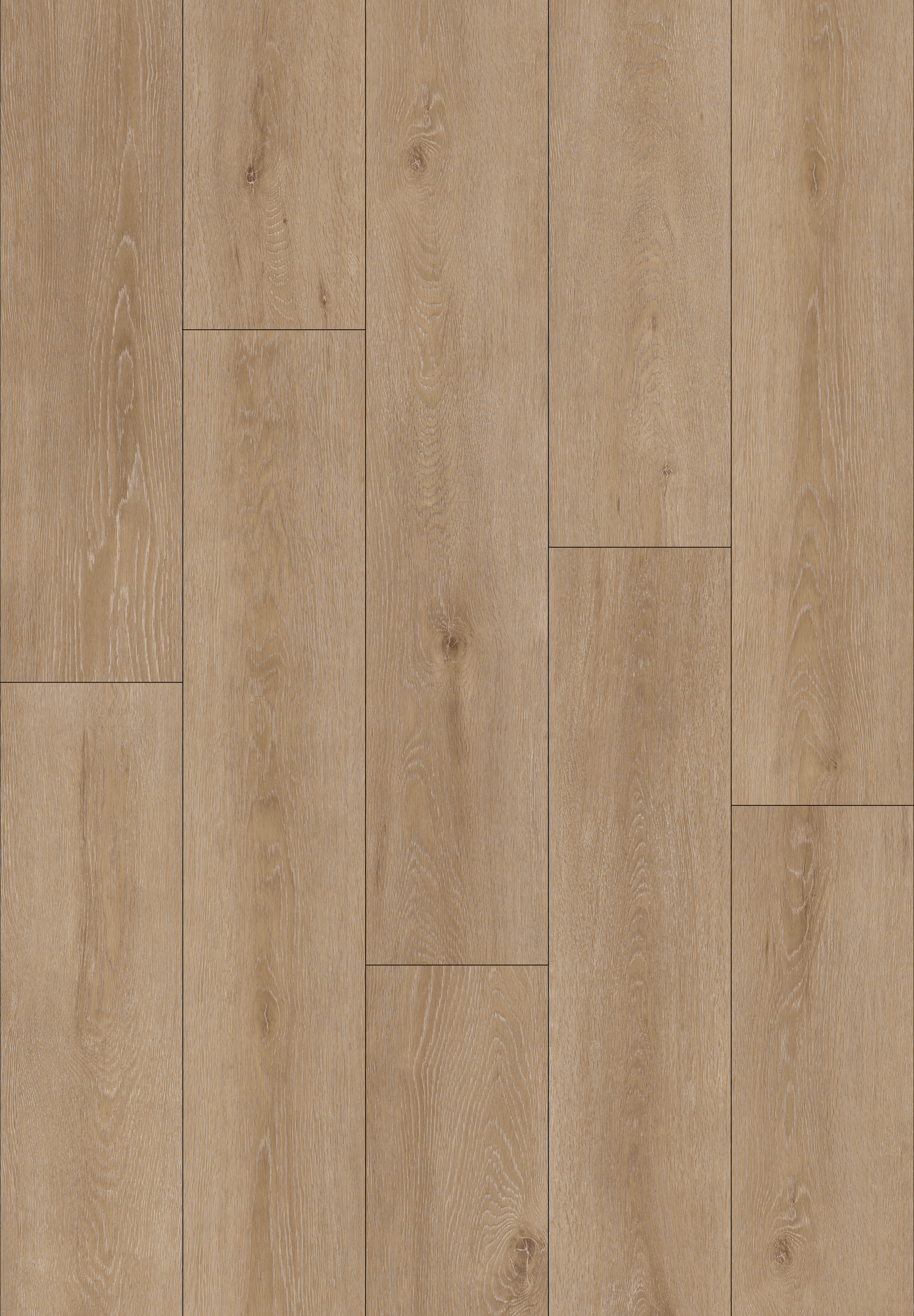 Cosmos Clic 30 Riga Oak 8 lames Vinyle 1210x177x5mm - 1,709M2/PAQ